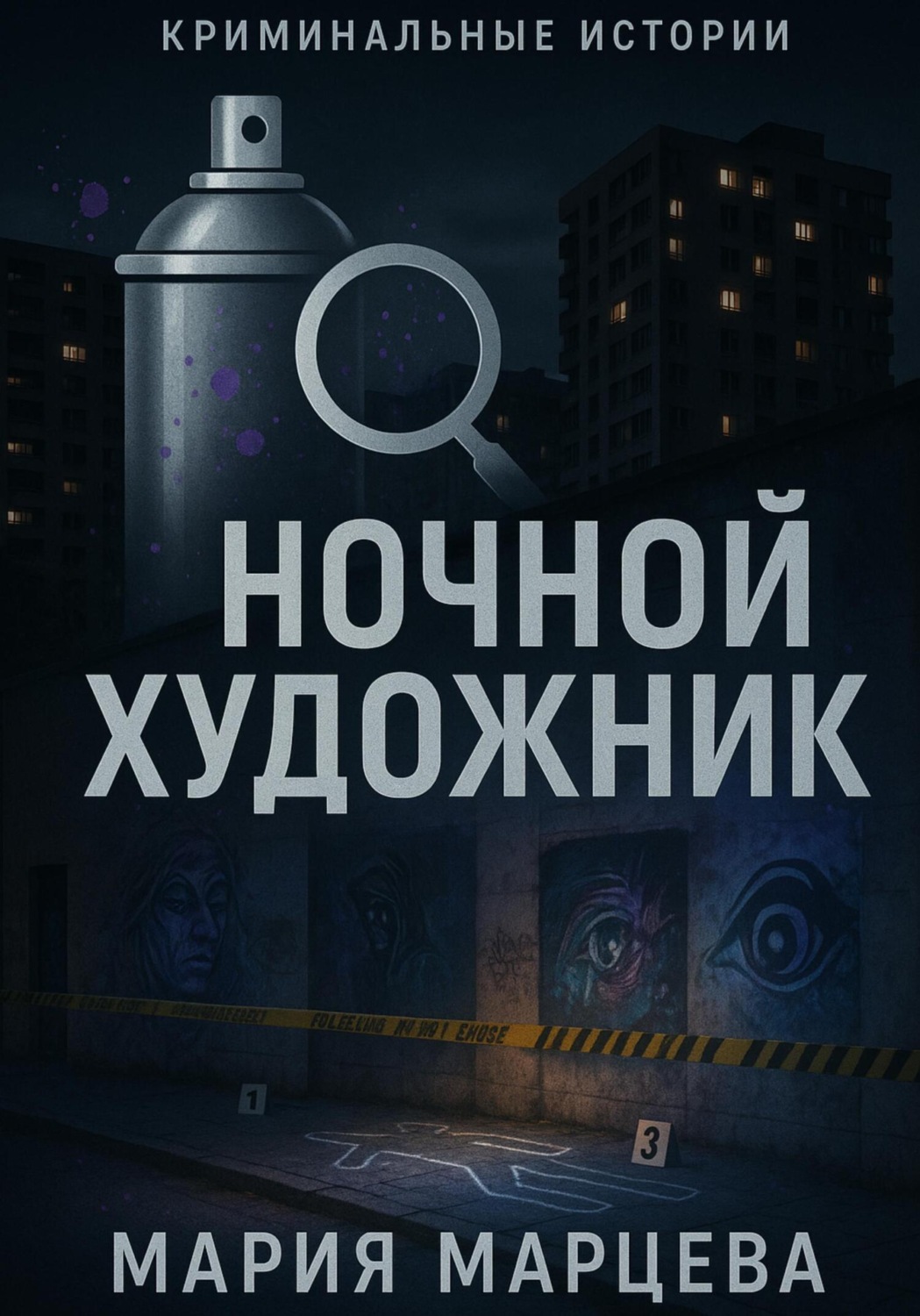 Обложка книги «Криминальные истории. Ночной художник»
