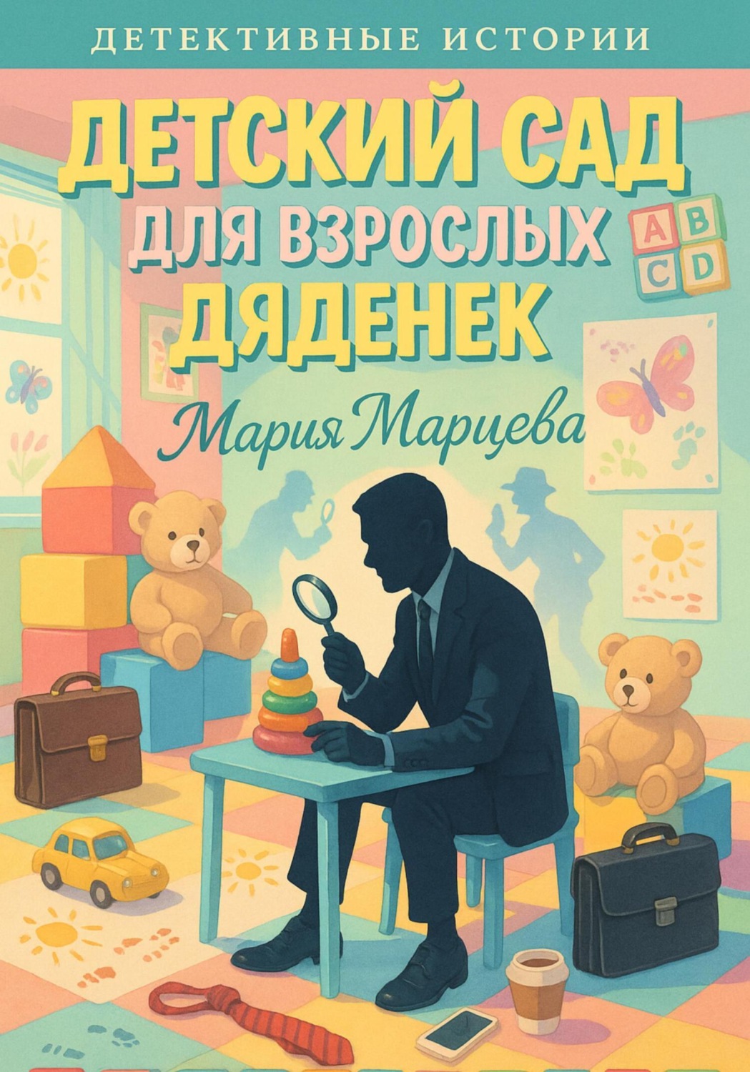 Обложка книги «Детективные истории. Детский сад для взрослых дяденек»