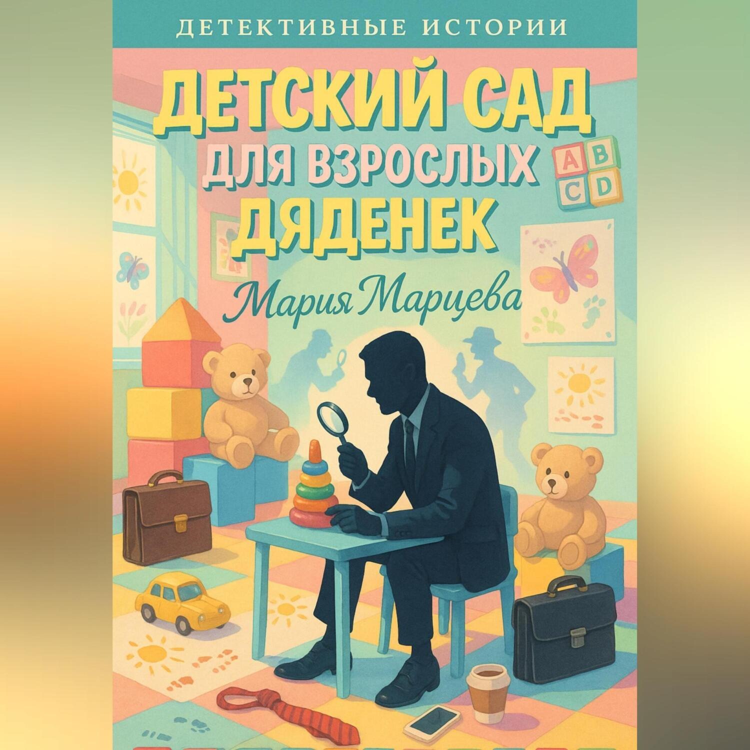 Обложка книги «Детективные истории. Детский сад для взрослых дяденек»