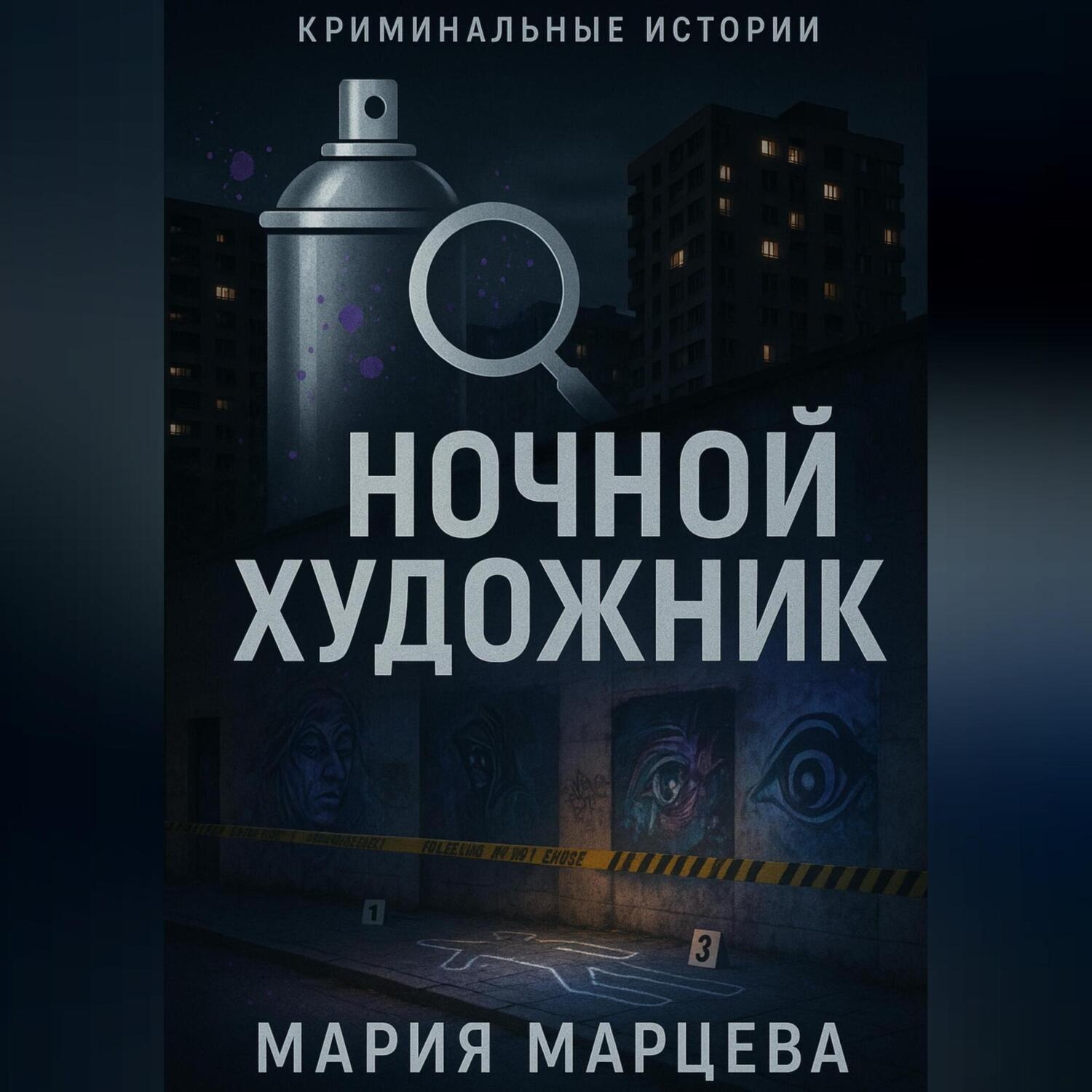 Обложка книги «Криминальные истории. Ночной художник»