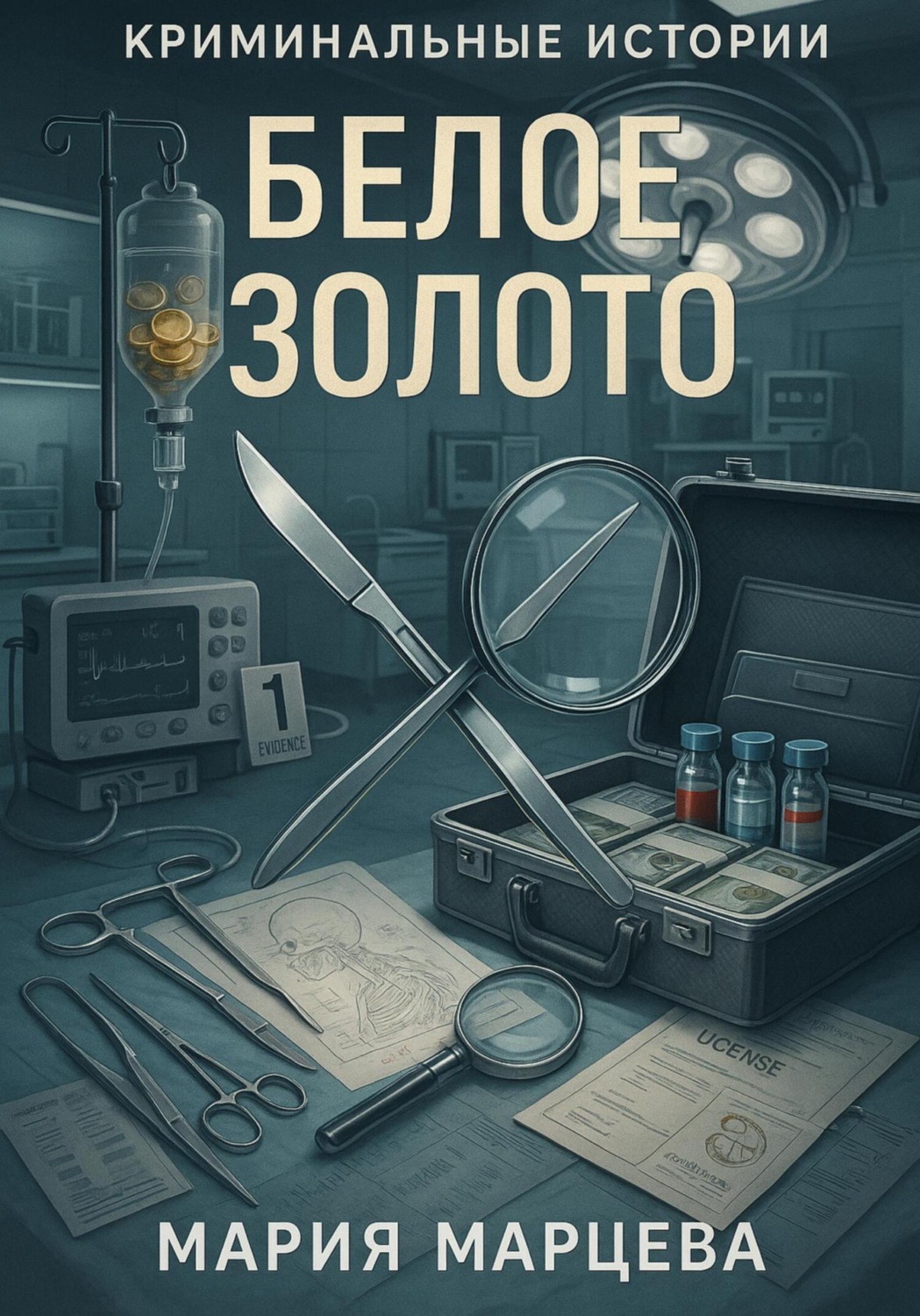 Обложка книги «Криминальные истории. Белое золото»