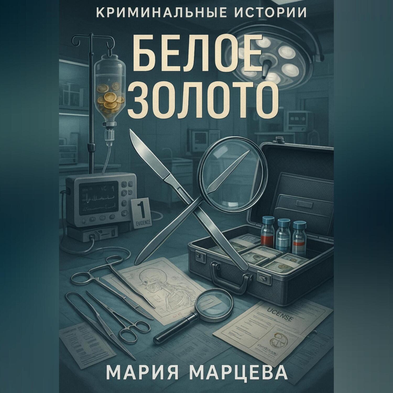 Обложка книги «Криминальные истории. Белое золото»
