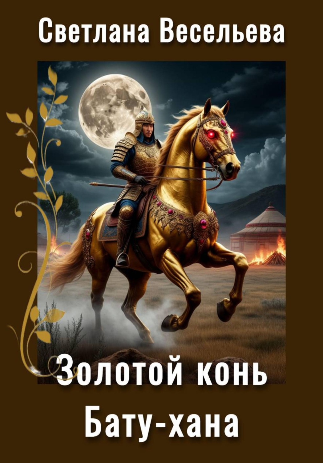 Обложка книги «Золотой конь Бату-хана»