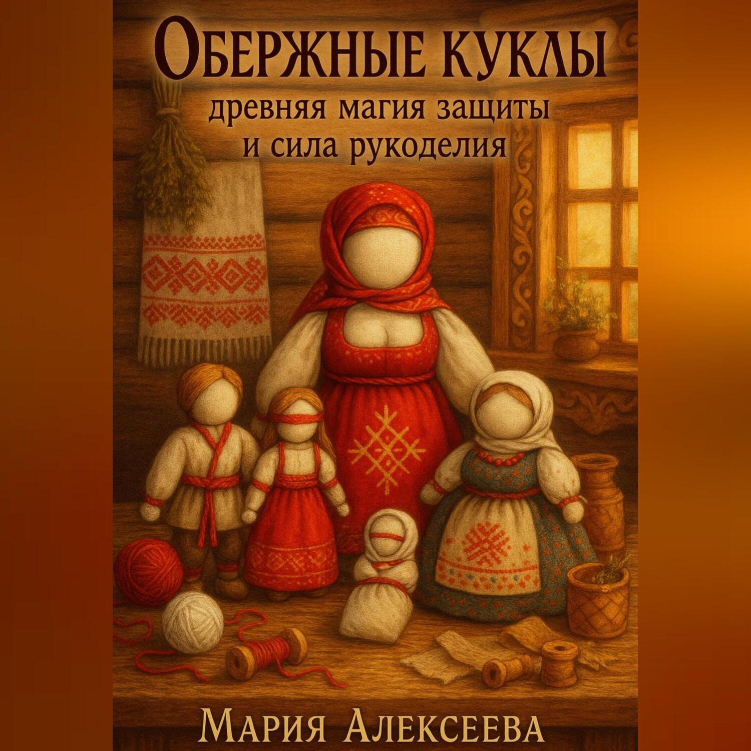 Обложка книги «Обережные куклы. Древняя магия защиты и сила рукоделия»
