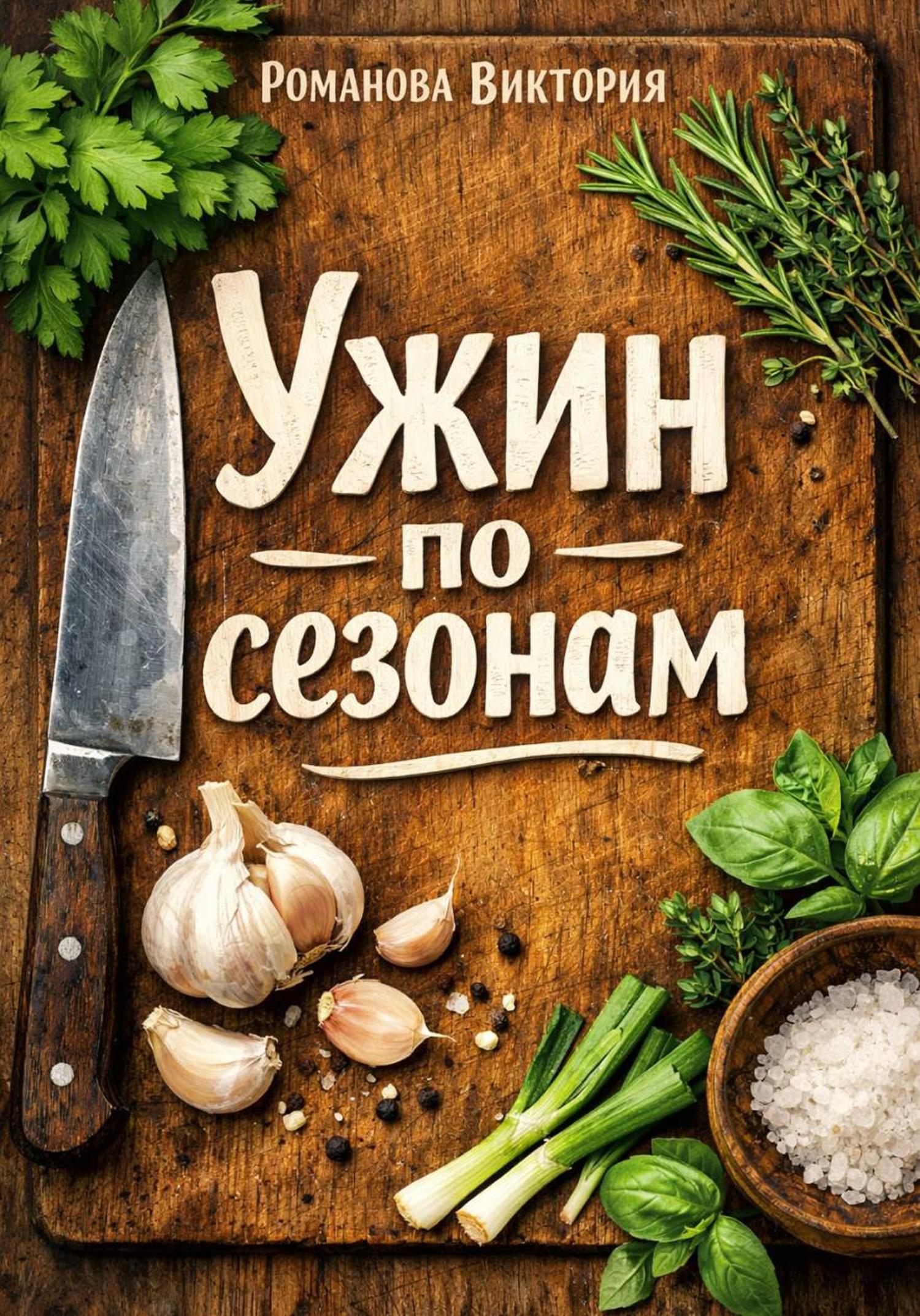 Обложка книги «Ужин по сезонам»