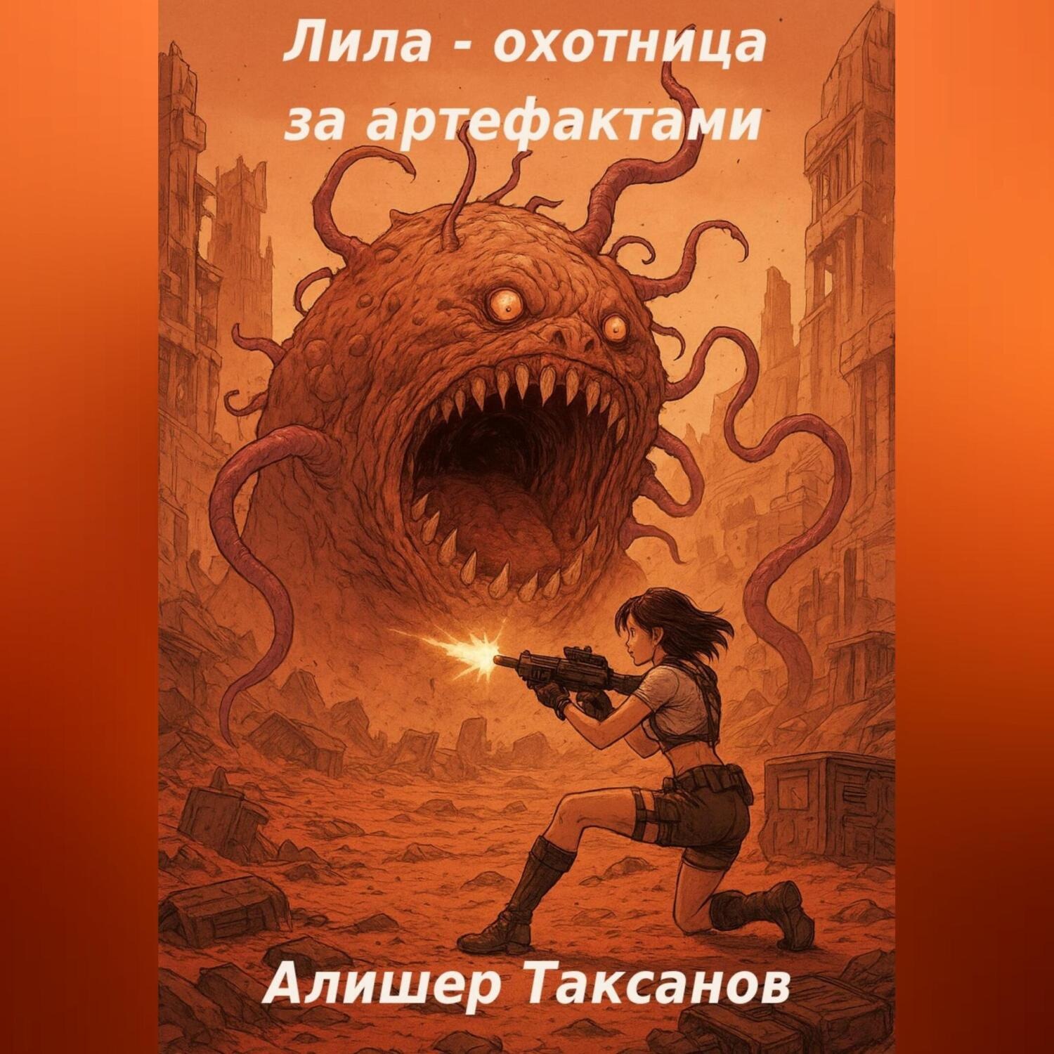 Обложка книги «Лила – охотница за артефактами»