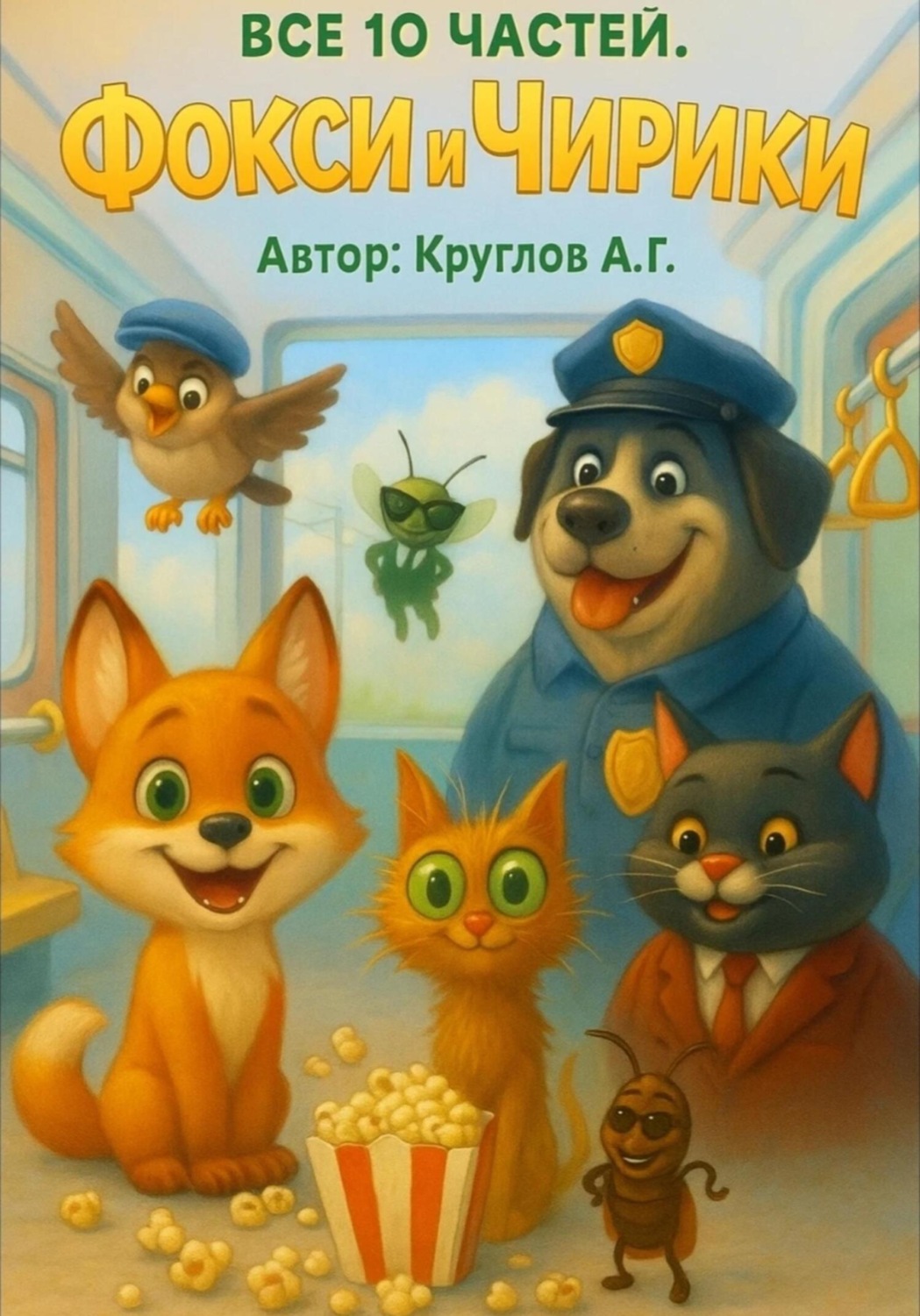 Обложка книги «Фокси и Чирики. Все 10 частей»