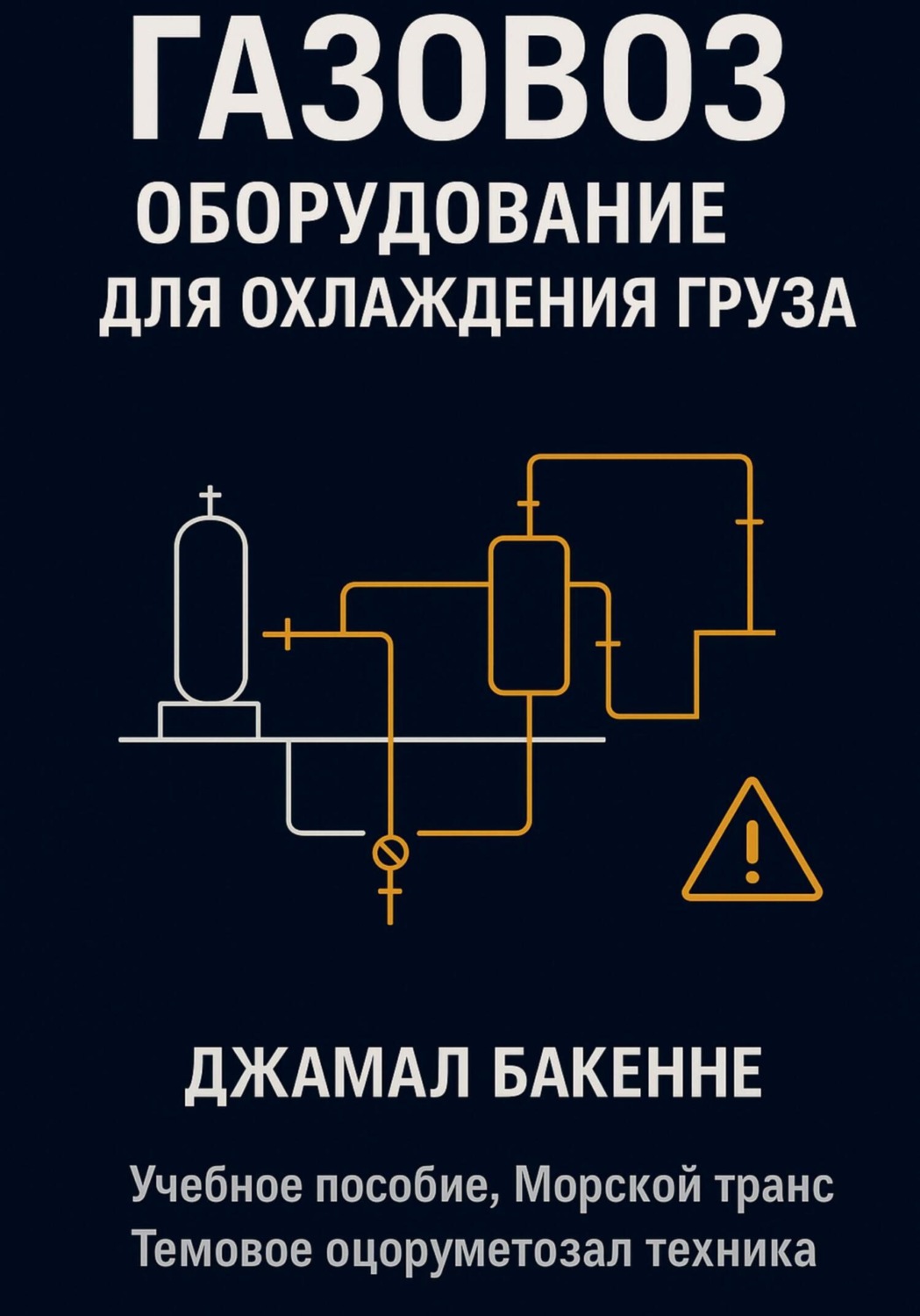 Обложка книги «Газовоз, оборудование для охлаждения груза»