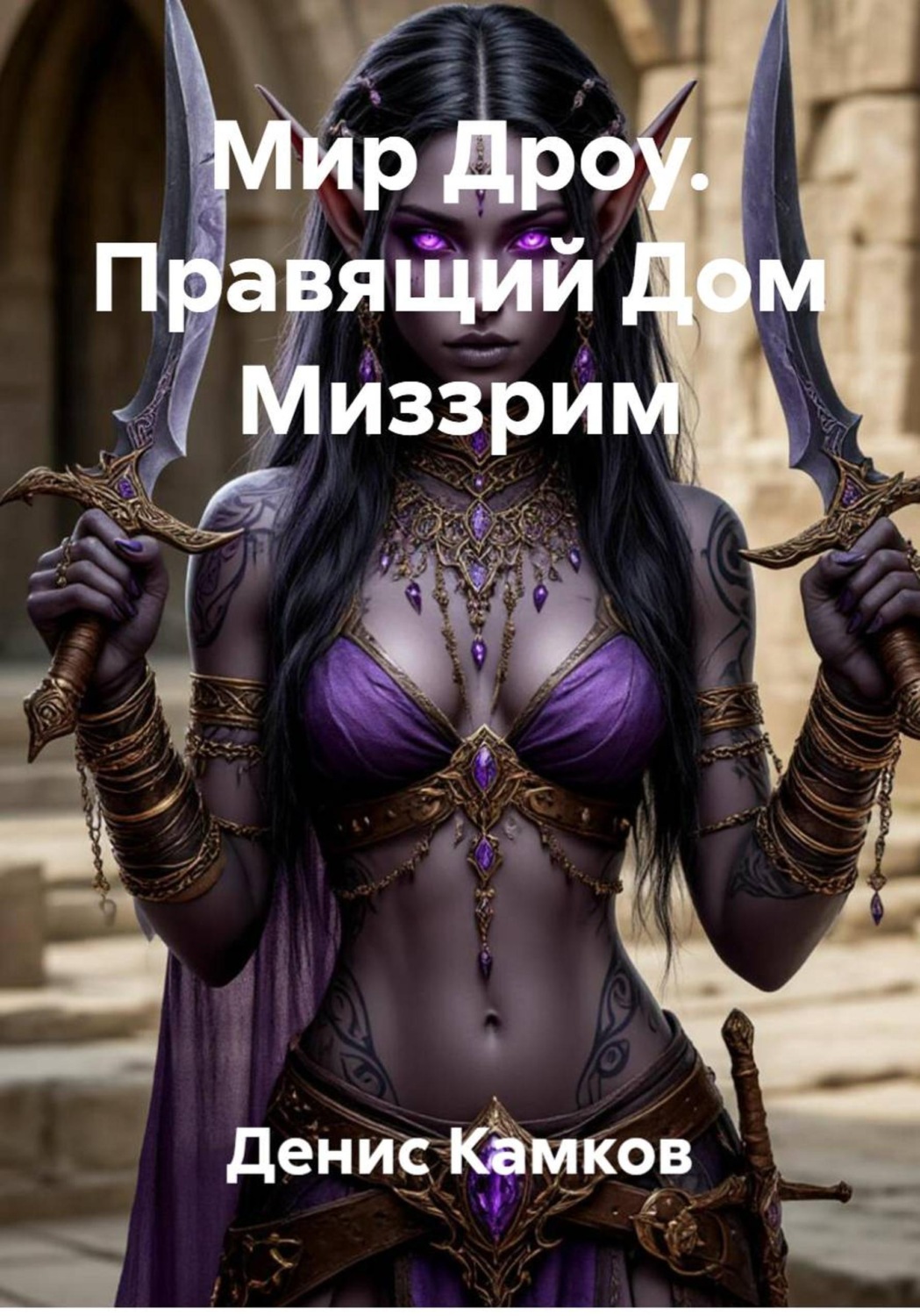 Обложка книги «Мир Дроу. Правящий Дом Миззрим»