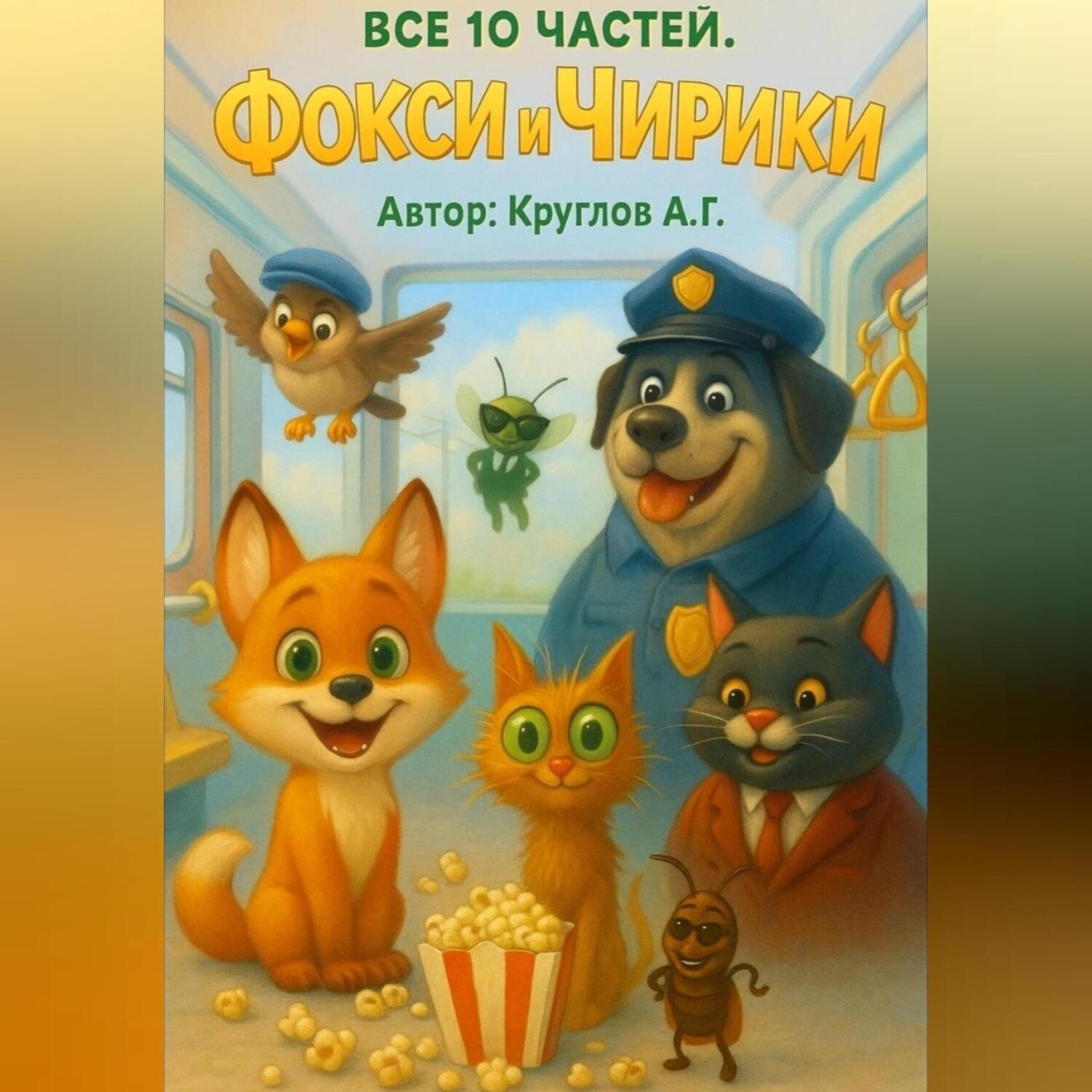 Обложка книги «Фокси и Чирики. Все 10 частей.»