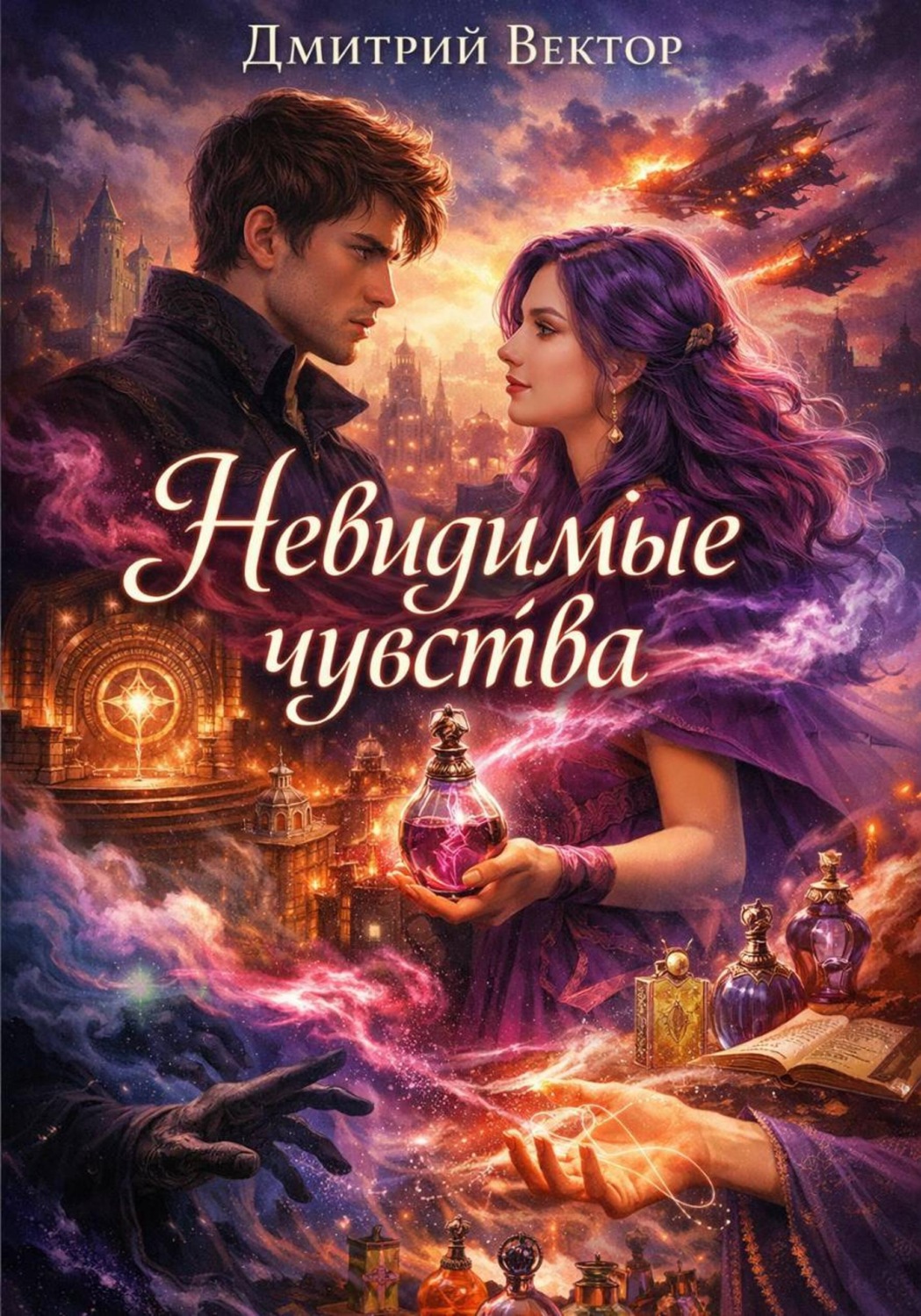 Обложка книги «Невидимые чувства»