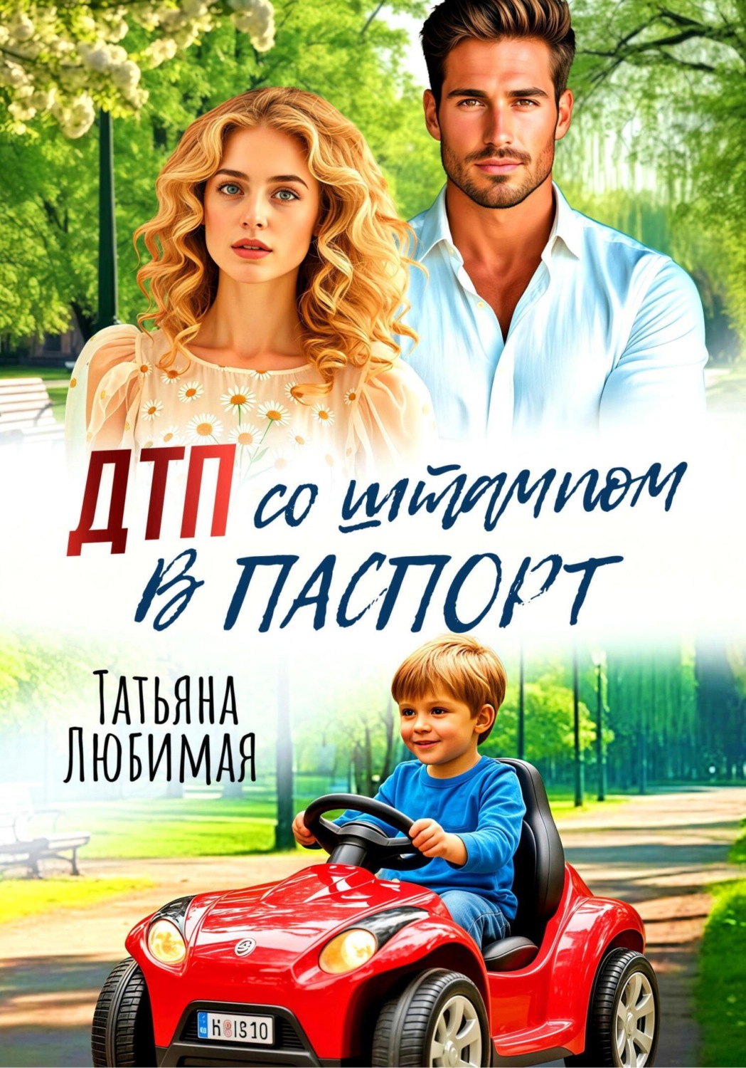 Обложка книги «ДТП со штампом в паспорт»