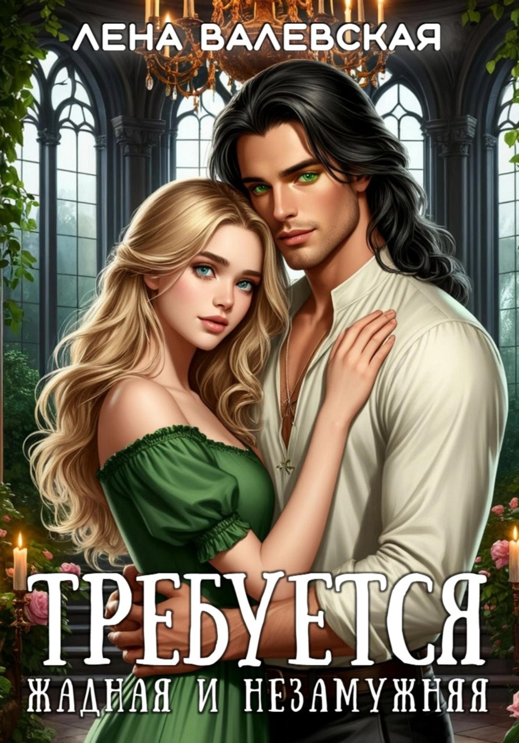 Обложка книги «Требуется жадная и незамужняя»