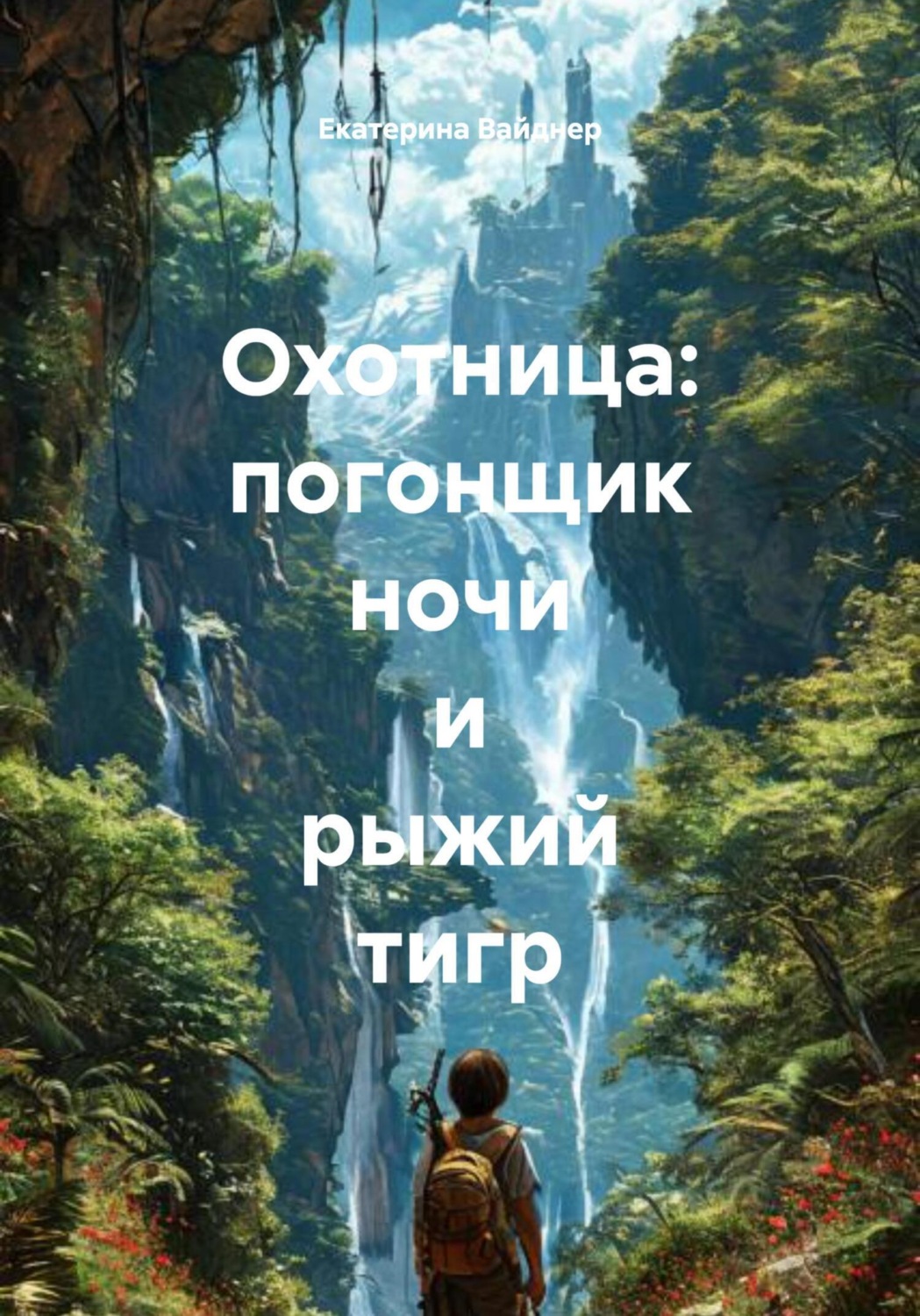 Обложка книги «Охотница: погонщик ночи и рыжий тигр»