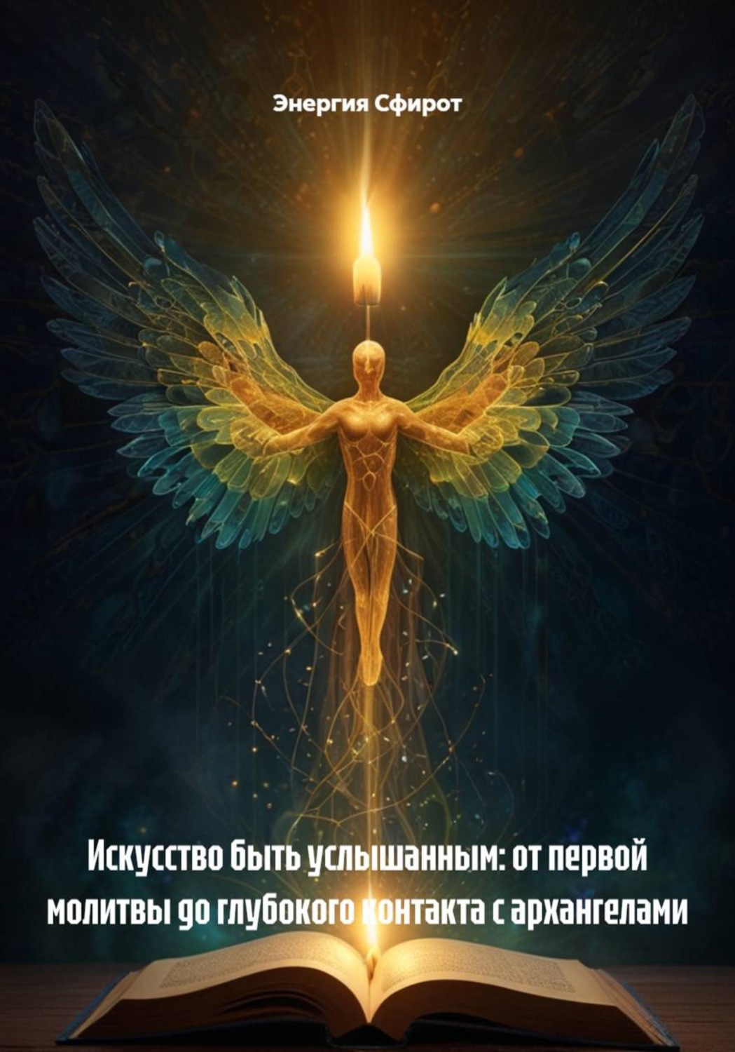 Обложка книги «Искусство быть услышанным: от первой молитвы до глубокого контакта с архангелами»
