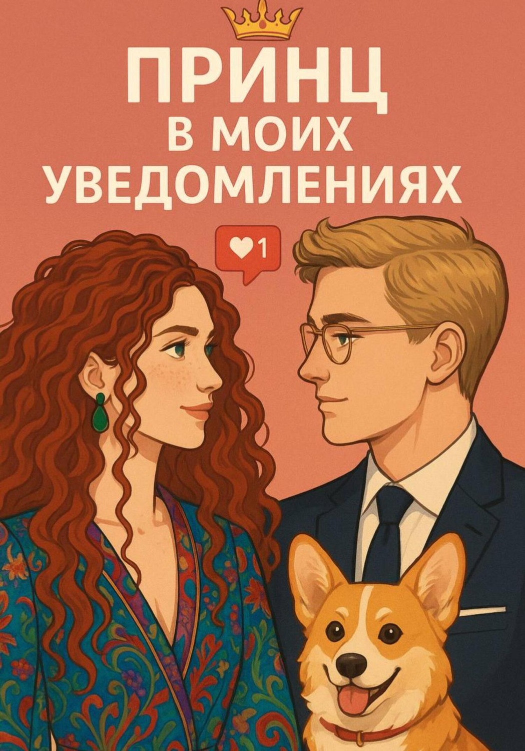 Обложка книги «Принц в моих уведомлениях»