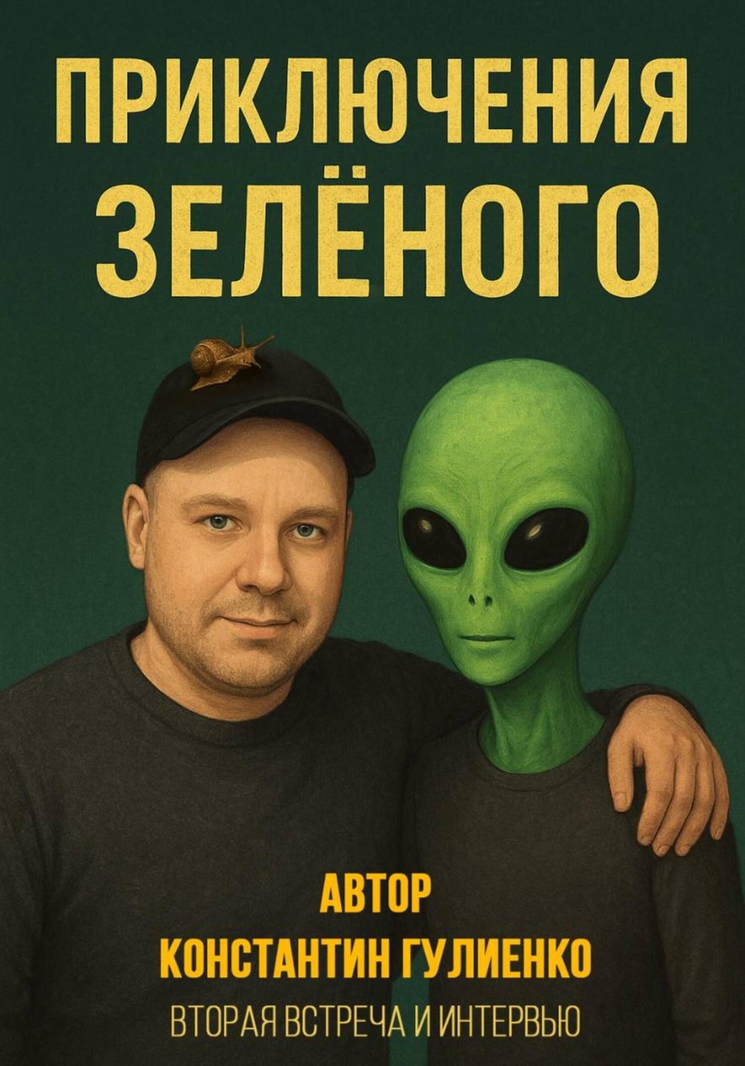 Обложка книги «Приключения Зелёного. Эпизод 2: Вторая встреча и интервью»