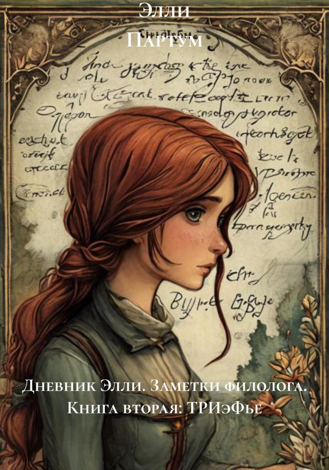 Обложка книги «Дневник Элли. Заметки филолога. Книга вторая: ТРИэФье»