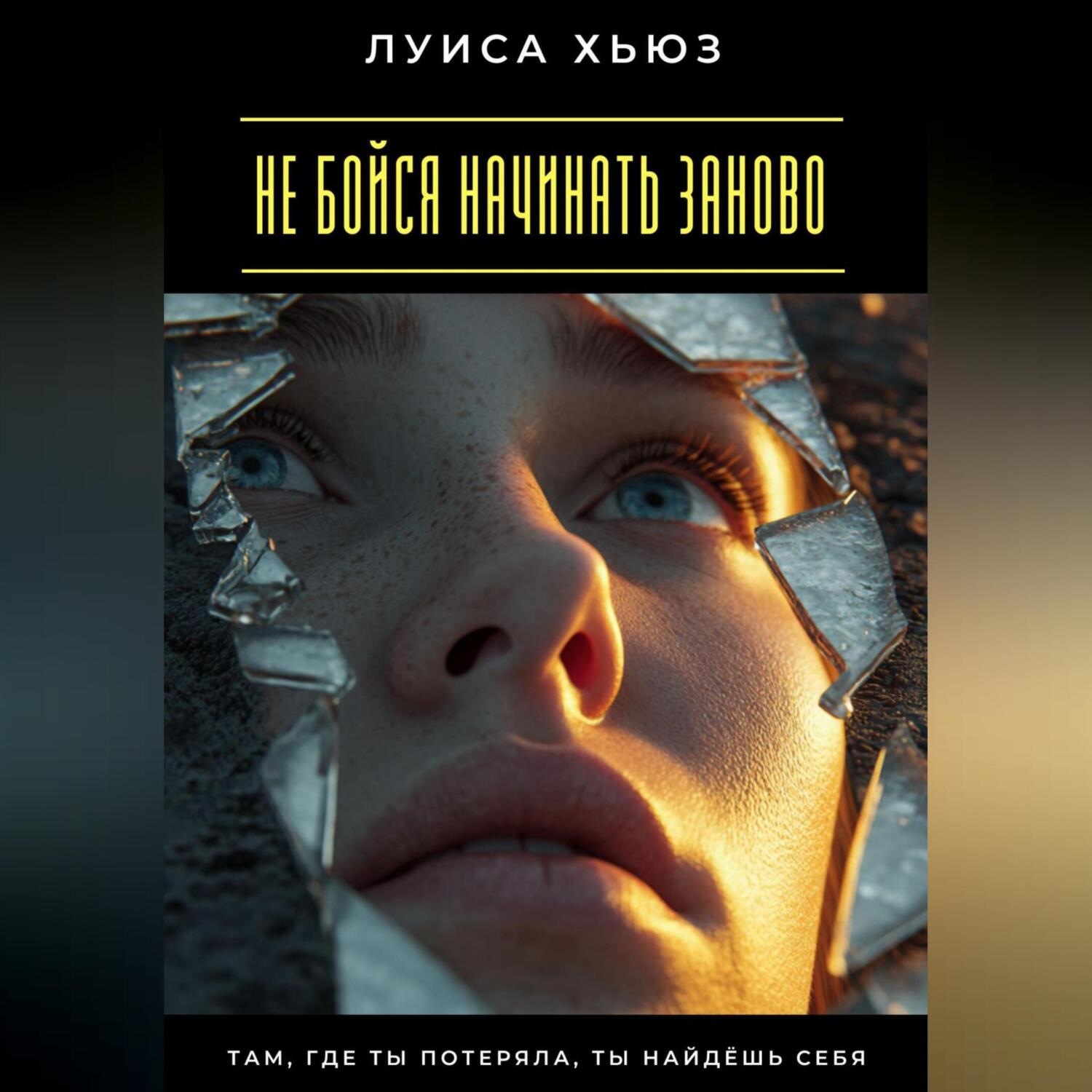 Обложка книги «Не бойся начинать заново. Там, где ты потеряла, ты найдёшь себя»