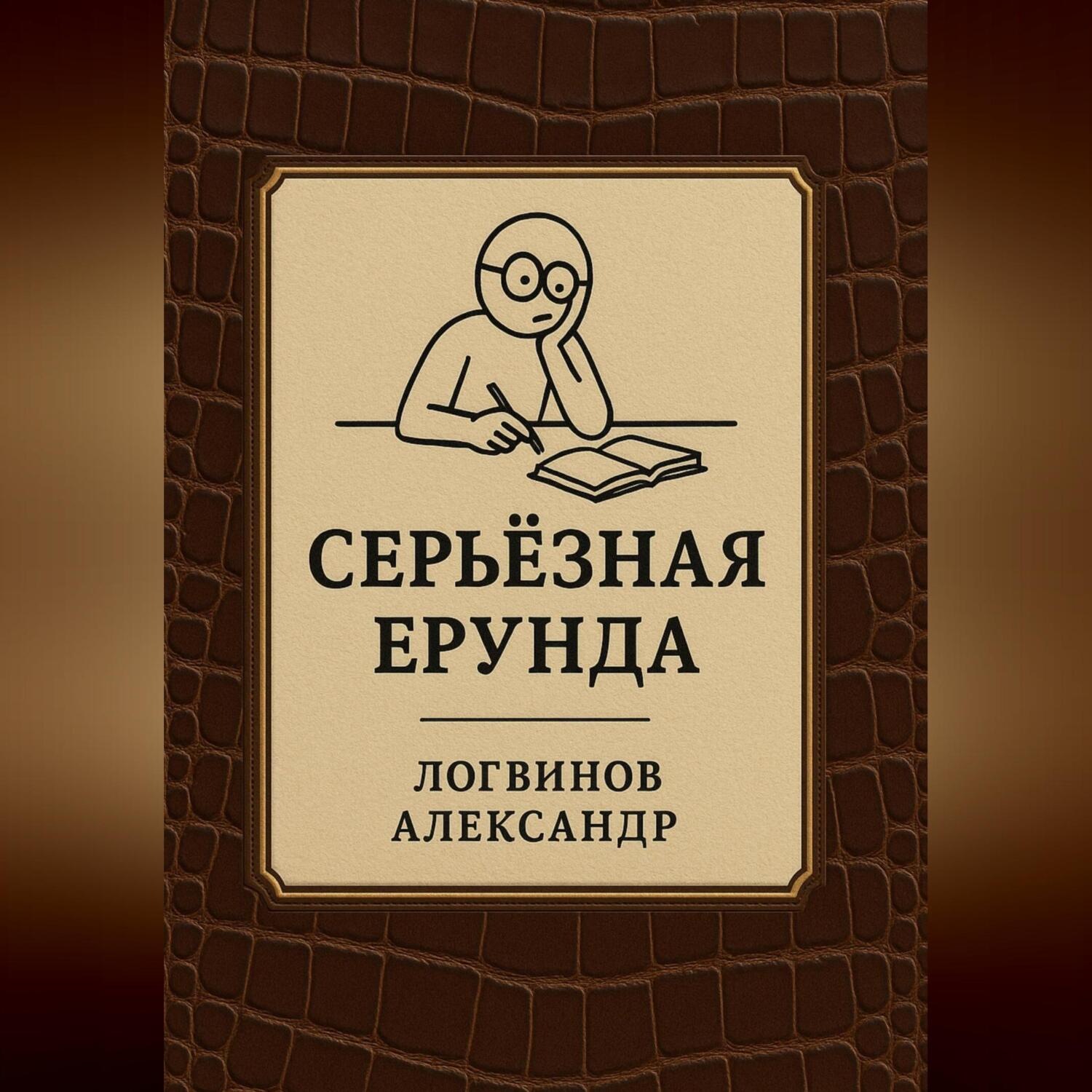 Обложка книги «Серьёзная ерунда»