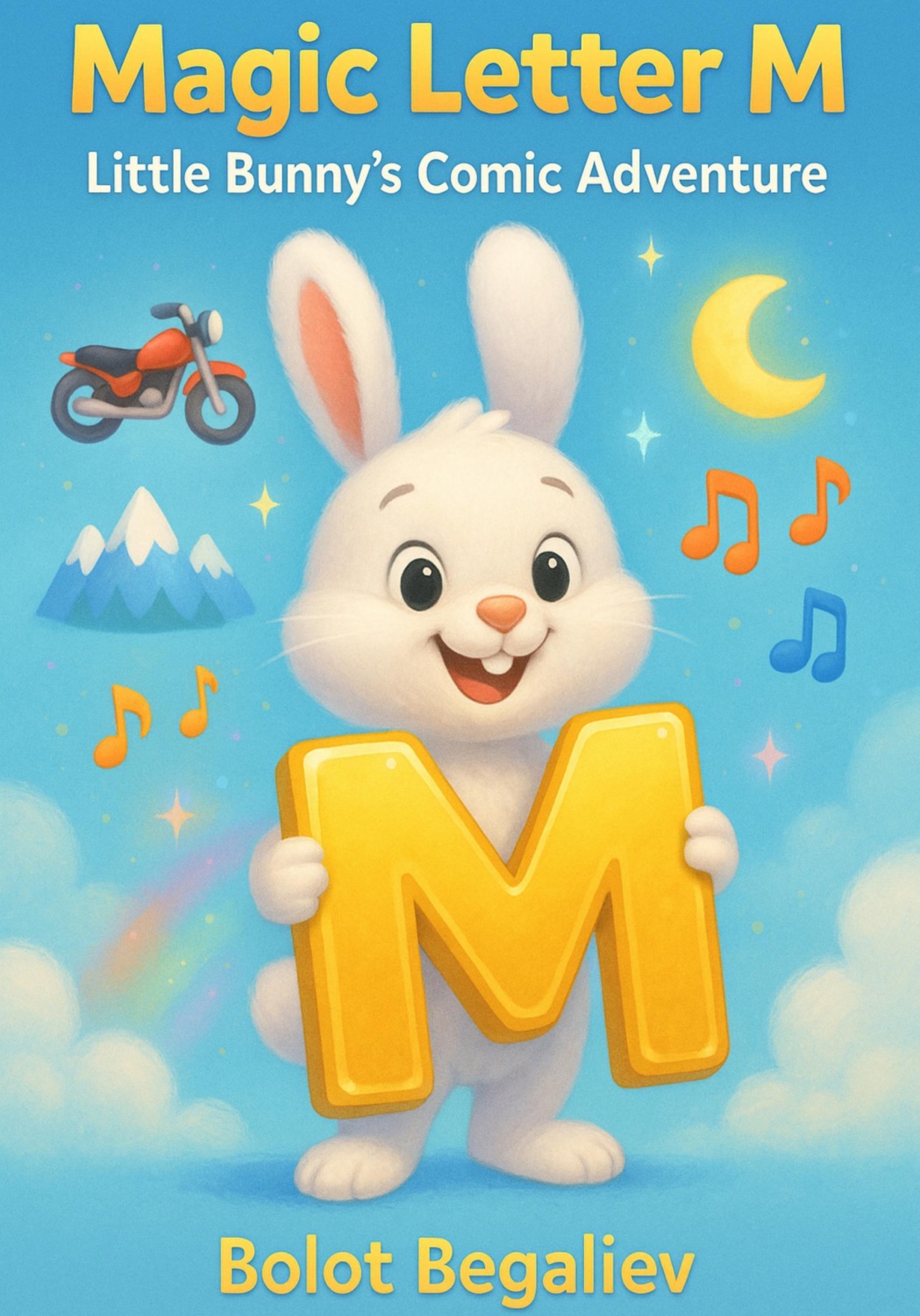 Обложка книги «Magic Letter M Little Bunnys Comic Adventure»