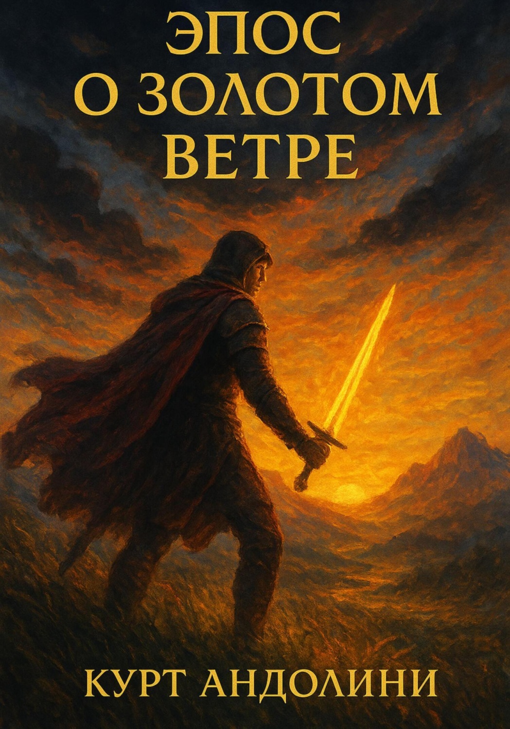 Обложка книги «Эпос о золотом ветре»