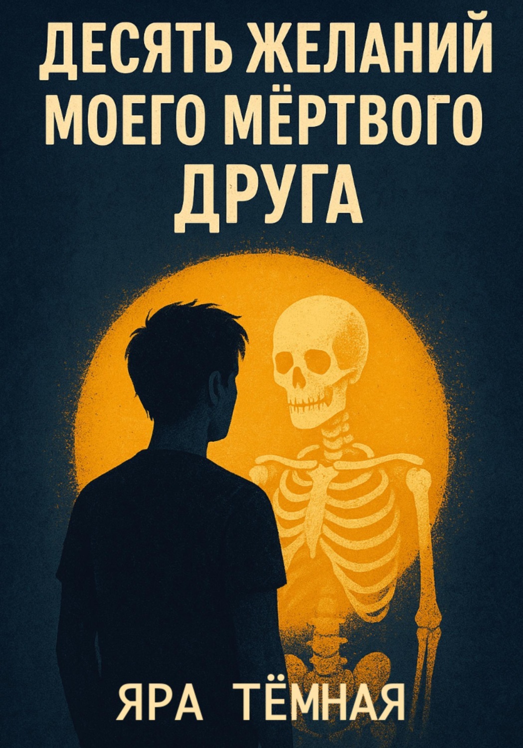 Обложка книги «Десять желаний моего мёртвого друга»