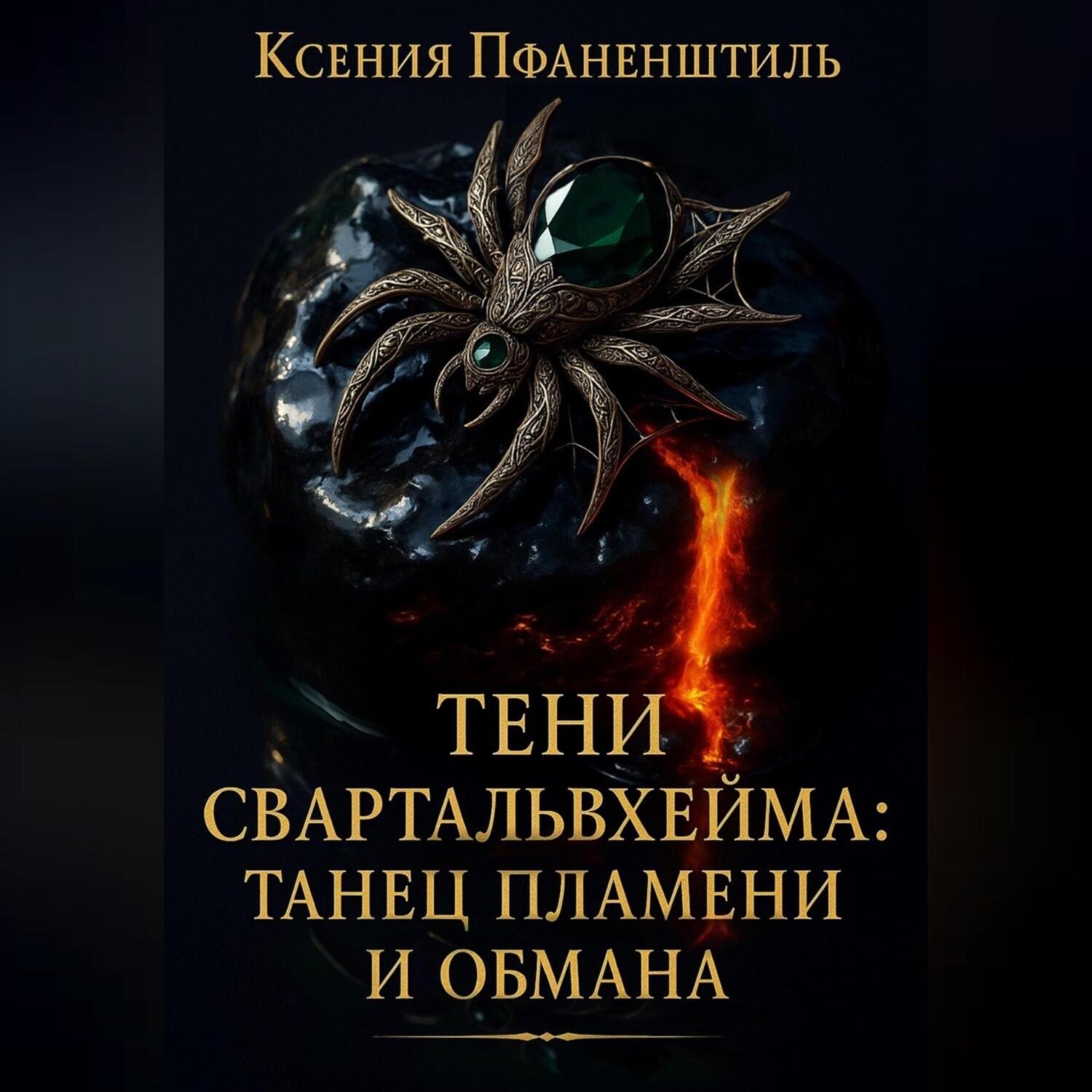 Обложка книги «Тени Свартальвхейма: Танец Пламени и Обмана»