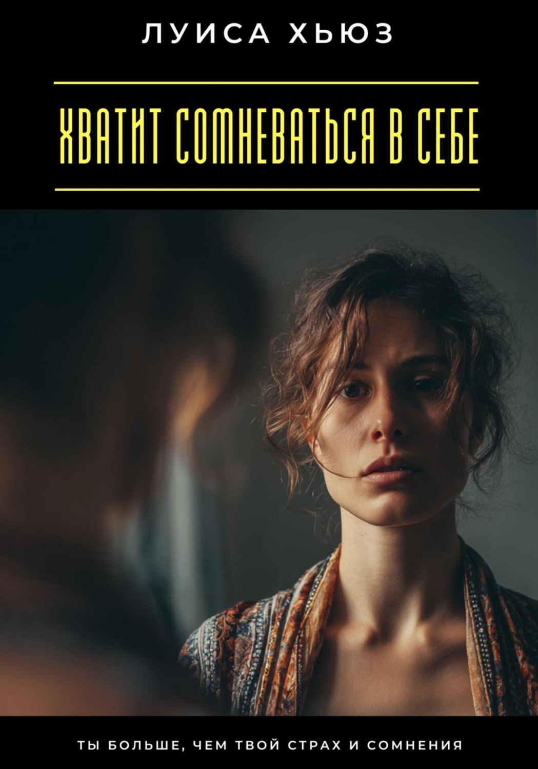 Обложка книги «Хватит сомневаться в себе. Ты больше, чем твой страх и сомнения»