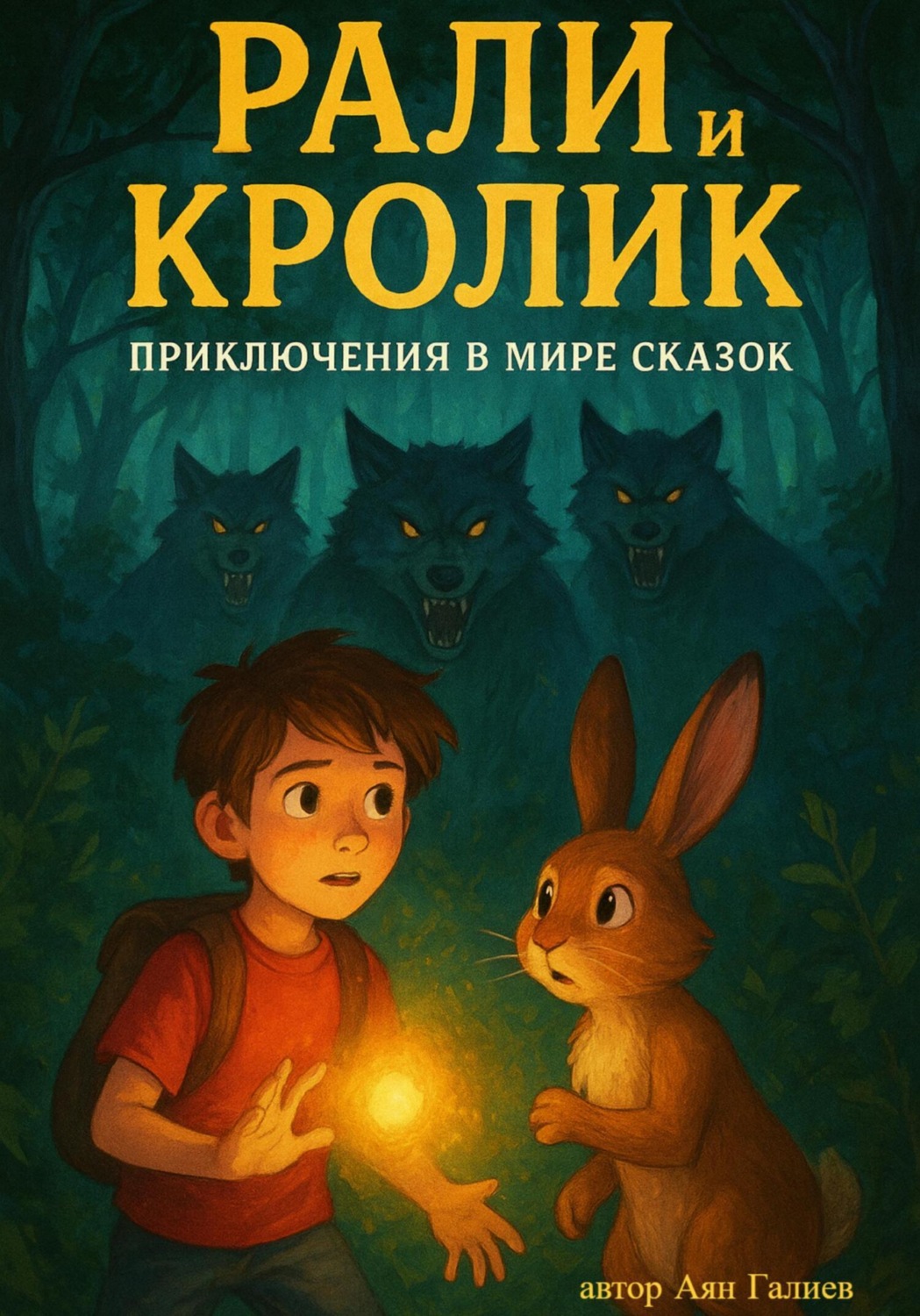 Обложка книги «Рали и Кролик. Приключение в Мире Сказок»