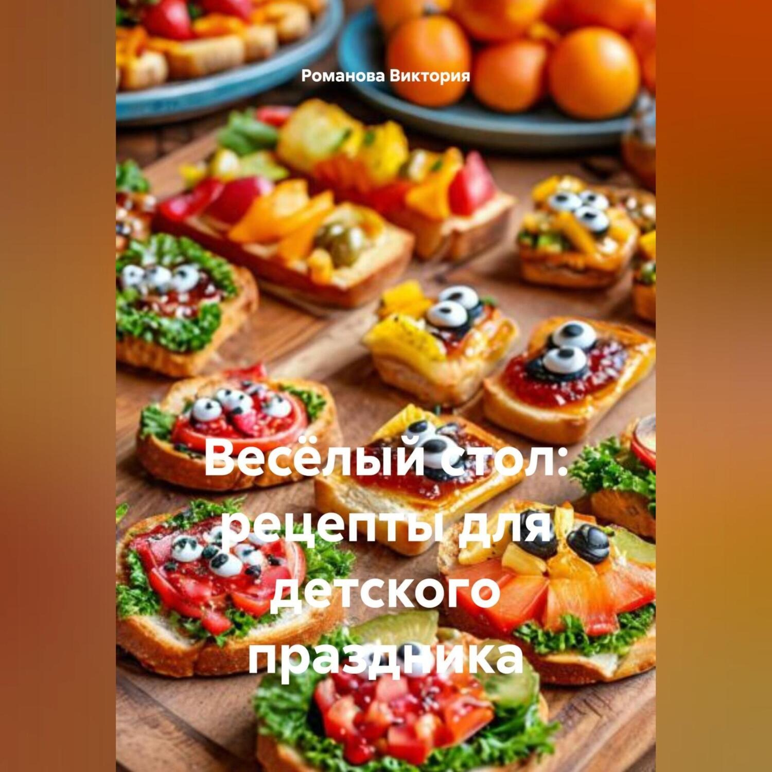 Обложка книги «Весёлый стол: рецепты для детского праздника»