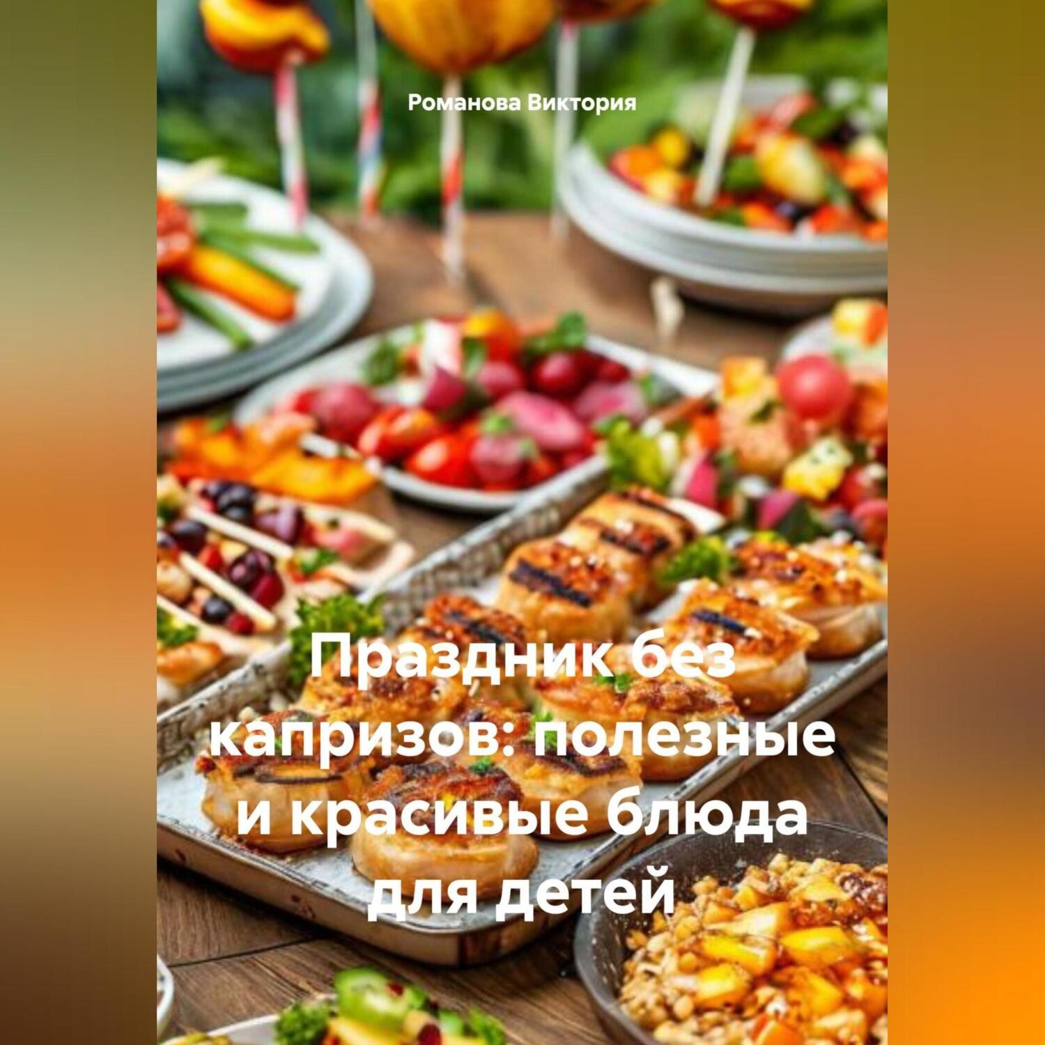 Обложка книги «Праздник без капризов: полезные и красивые блюда для детей»