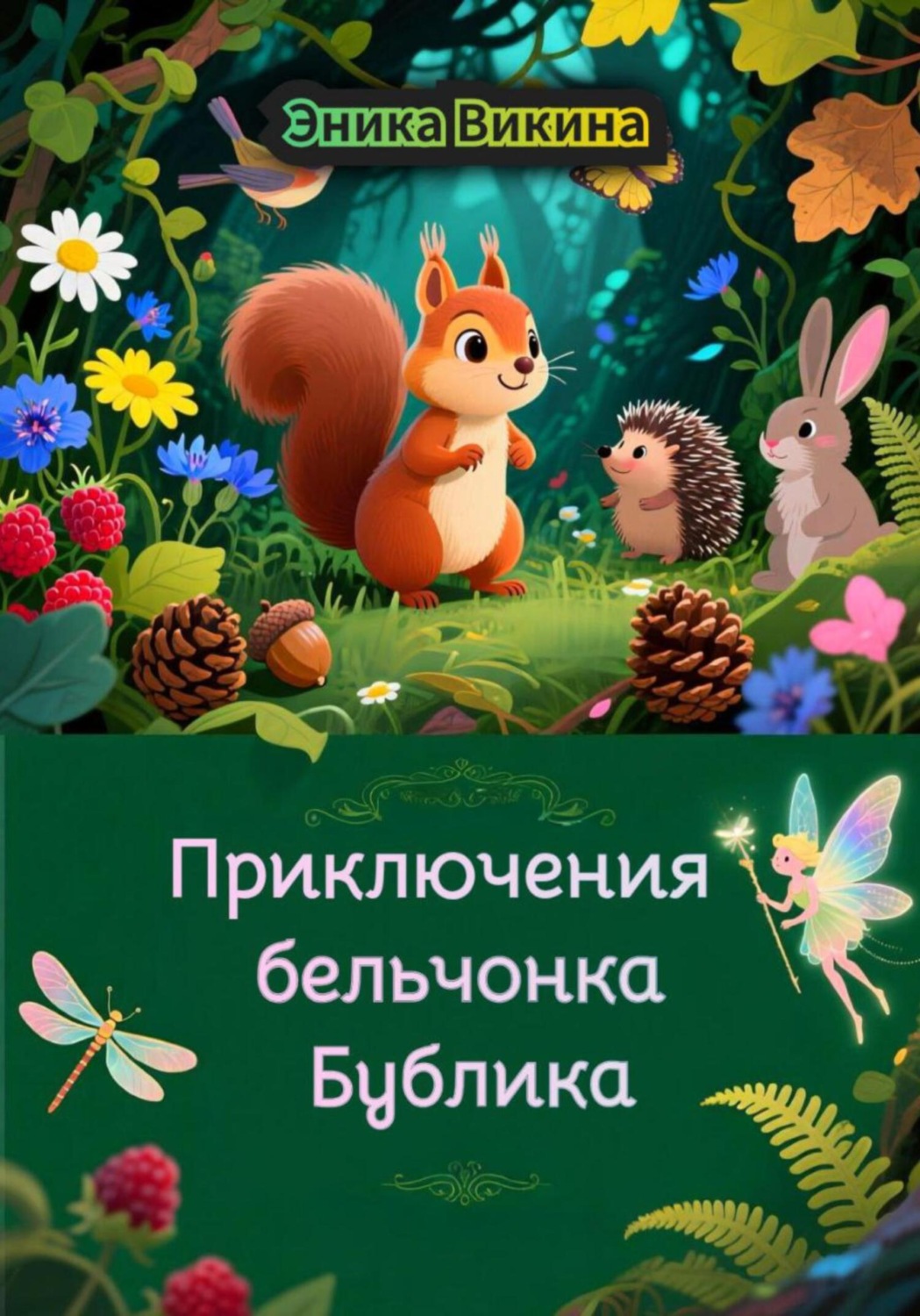 Обложка книги «Приключения бельчонка Бублика»