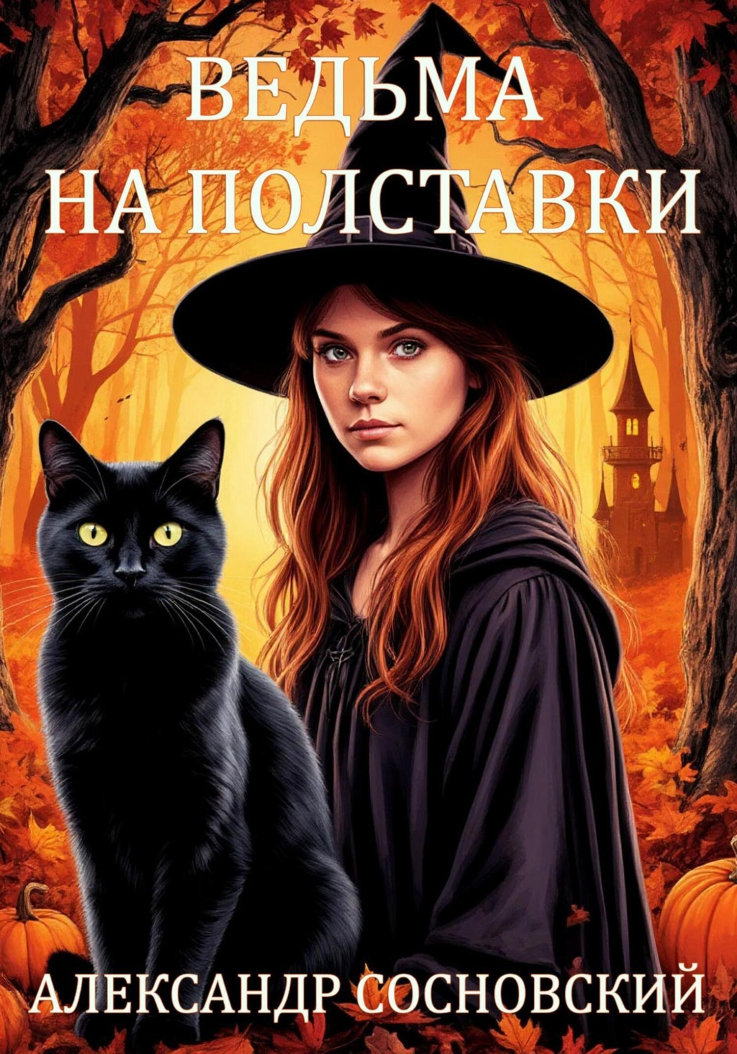 Обложка книги «Ведьма на полставки»