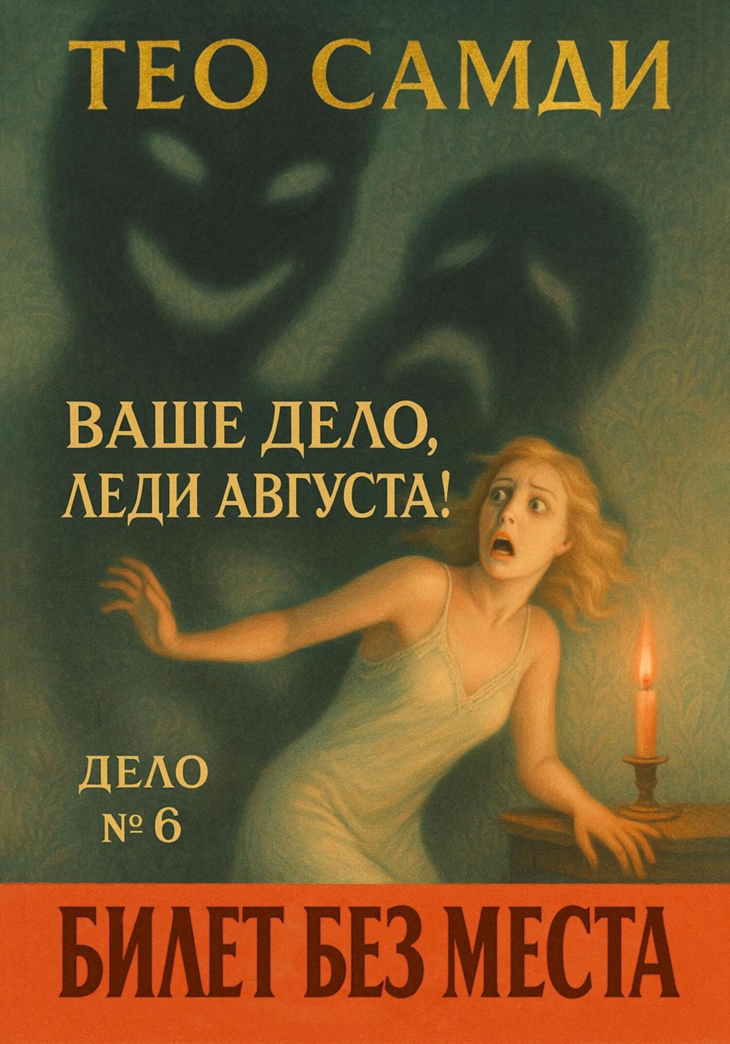 Обложка книги «Ваше дело, леди Августа! Дело №6. Билет без места»