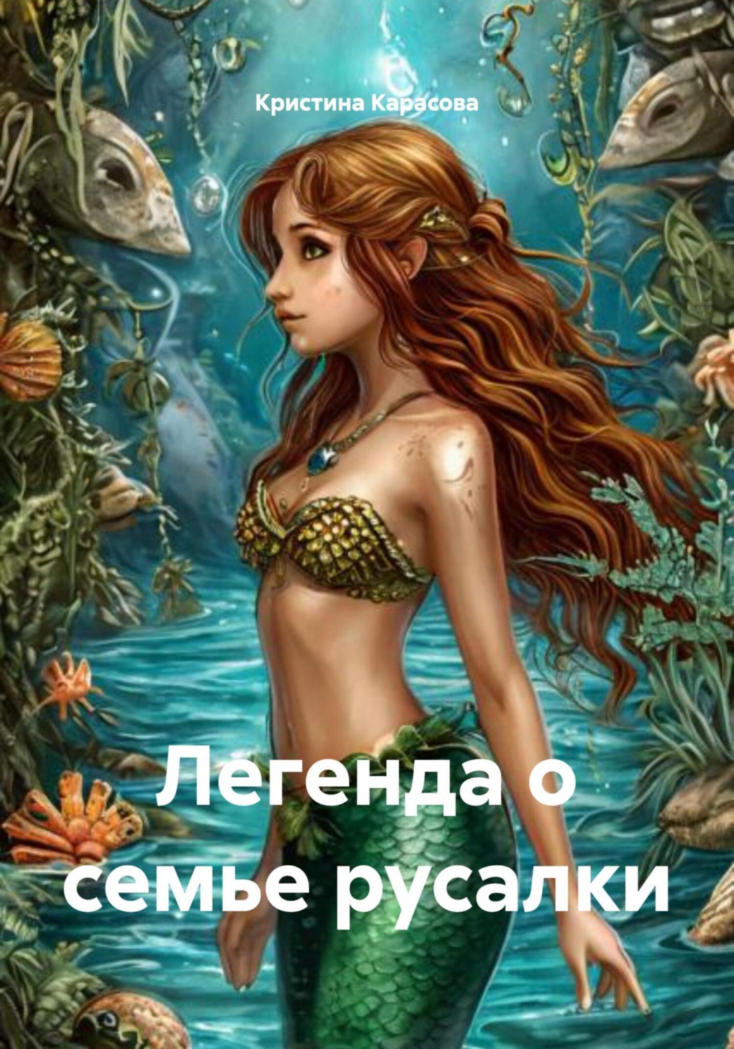 Обложка книги «Легенда о семье русалки»