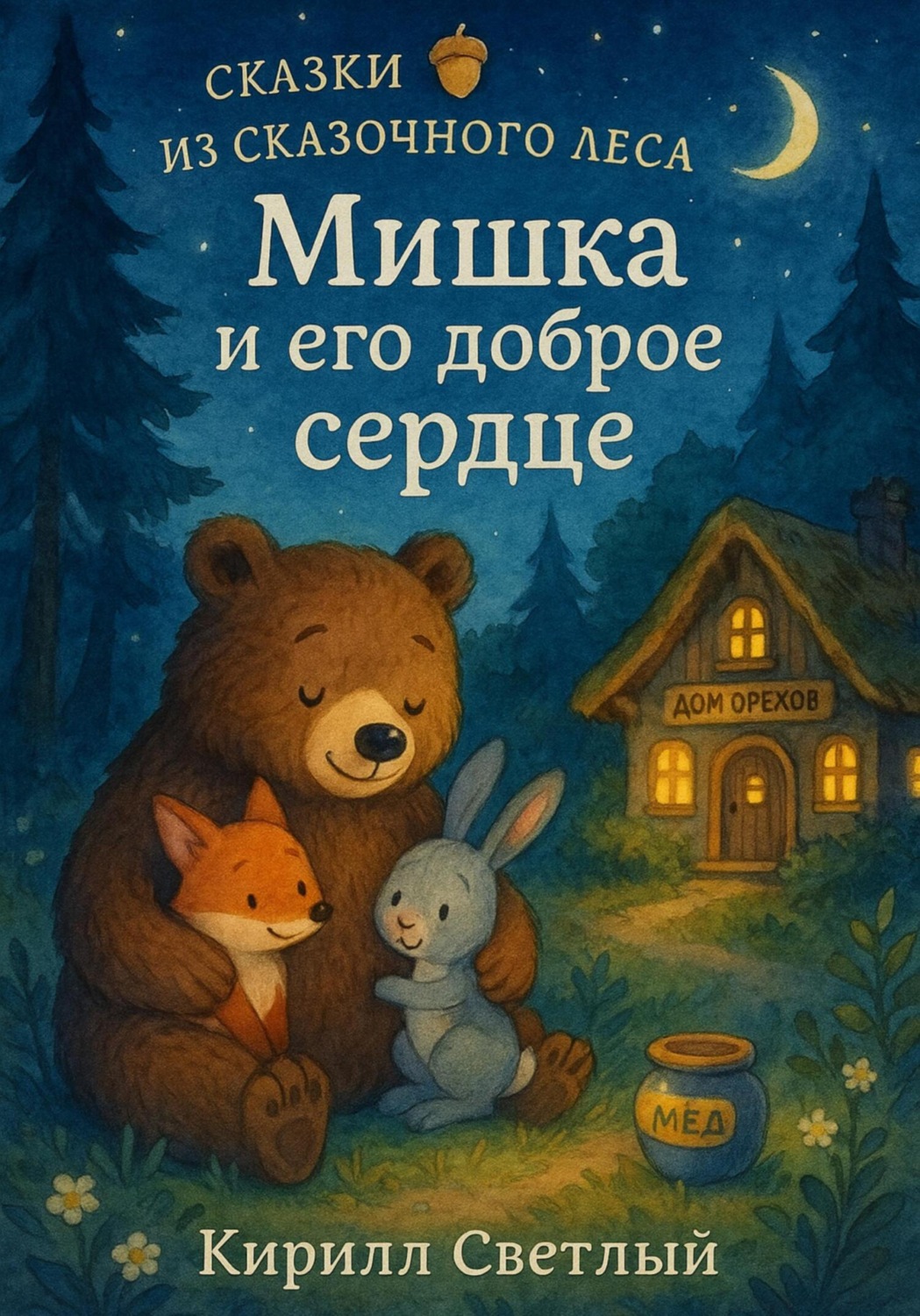 Обложка книги «Сказки из Сказочного леса. Мишка и его доброе сердце»