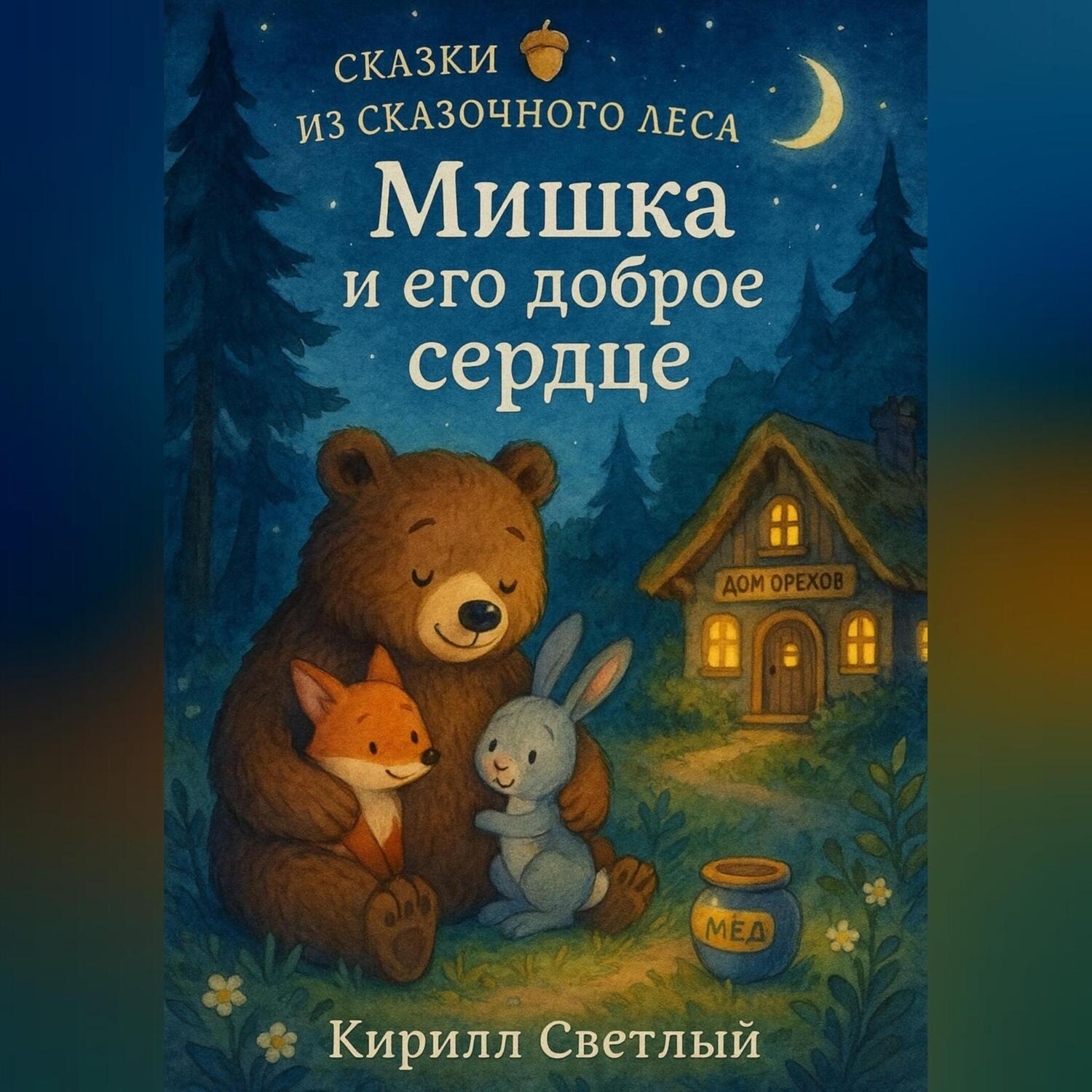Обложка книги «Сказки из Сказочного леса. Мишка и его доброе сердце.»