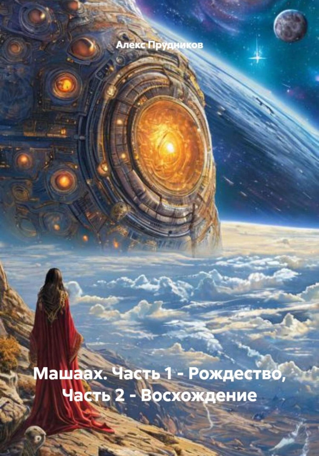 Обложка книги «Машаах. Часть 1 – Рождество, Часть 2 – Восхождение»