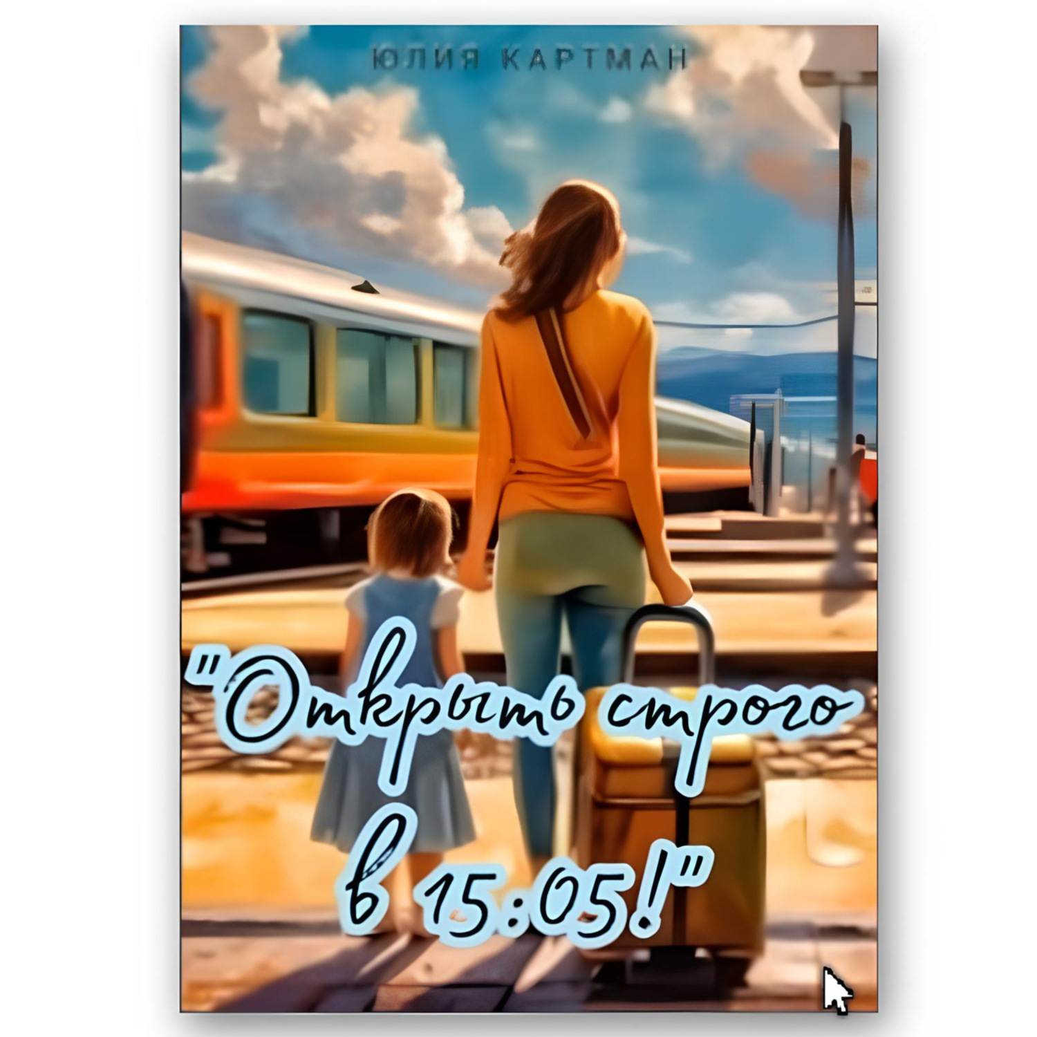 Обложка книги «Открыть строго в 15:05»