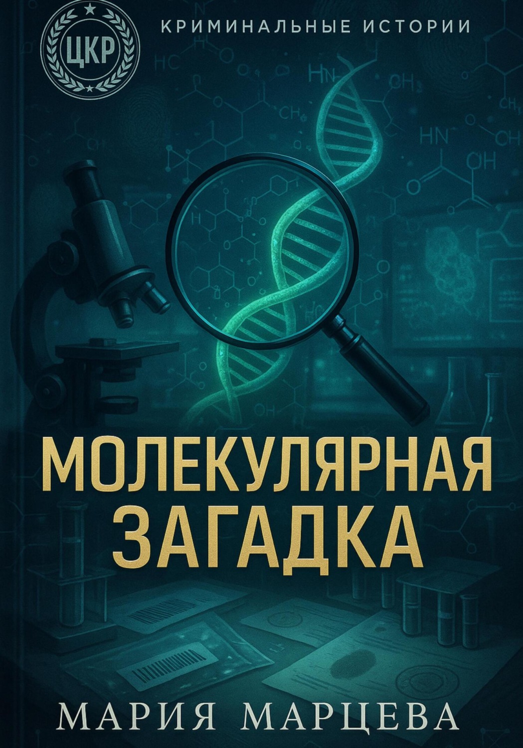 Обложка книги «Криминальные истории. Молекулярная загадка»
