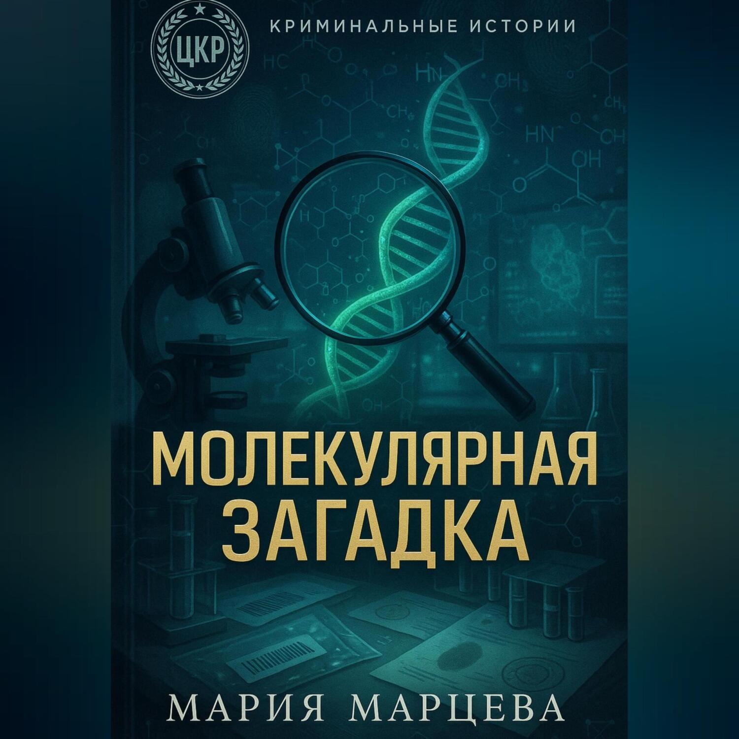 Обложка книги «Криминальные истории. Молекулярная загадка»