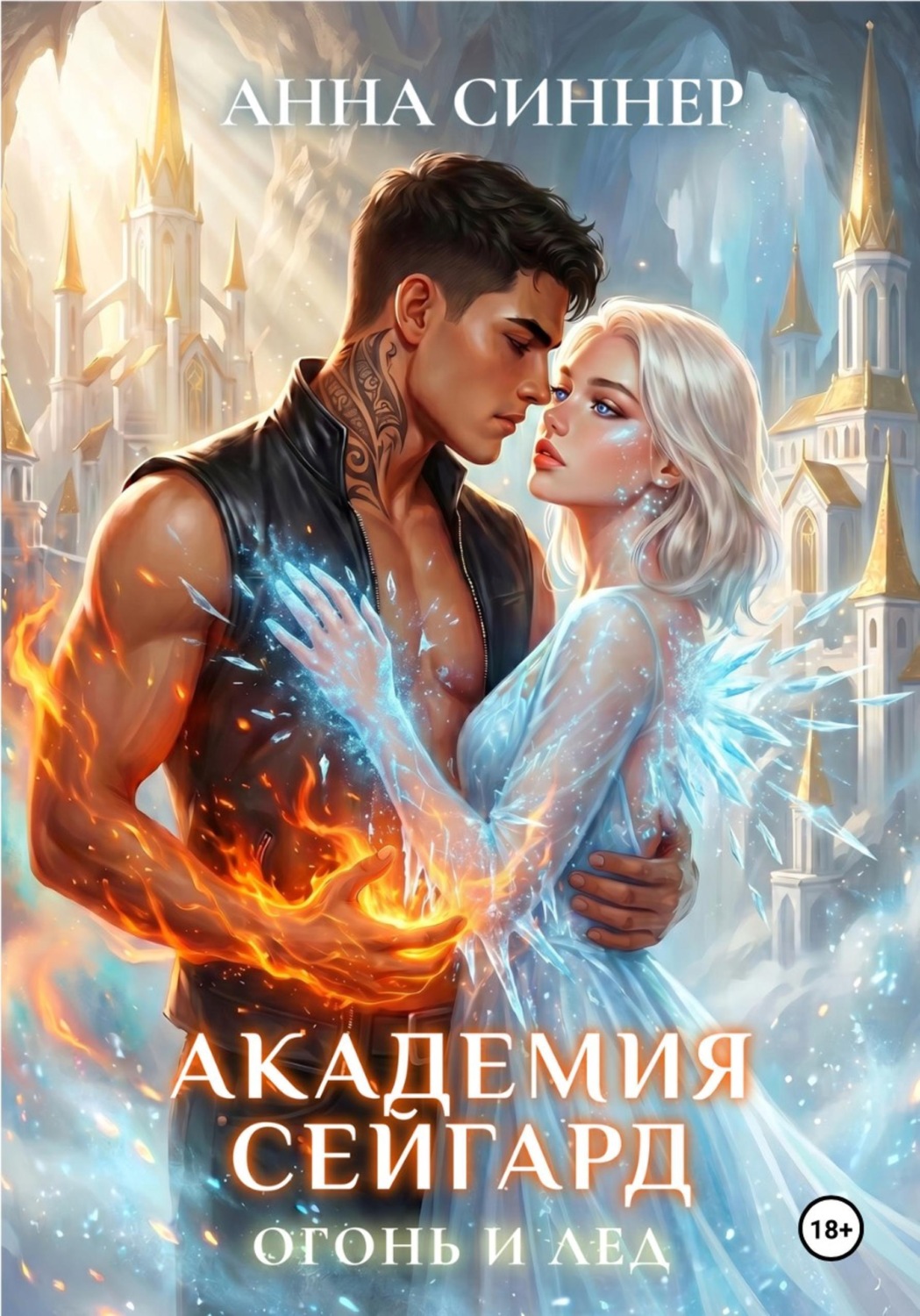 Обложка книги «Академия Сейгард. Огонь и Лед»