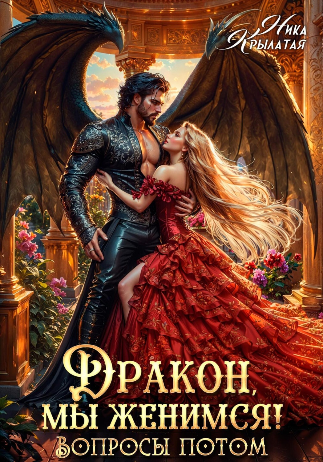 Обложка книги «Дракон, мы женимся! Вопросы потом»