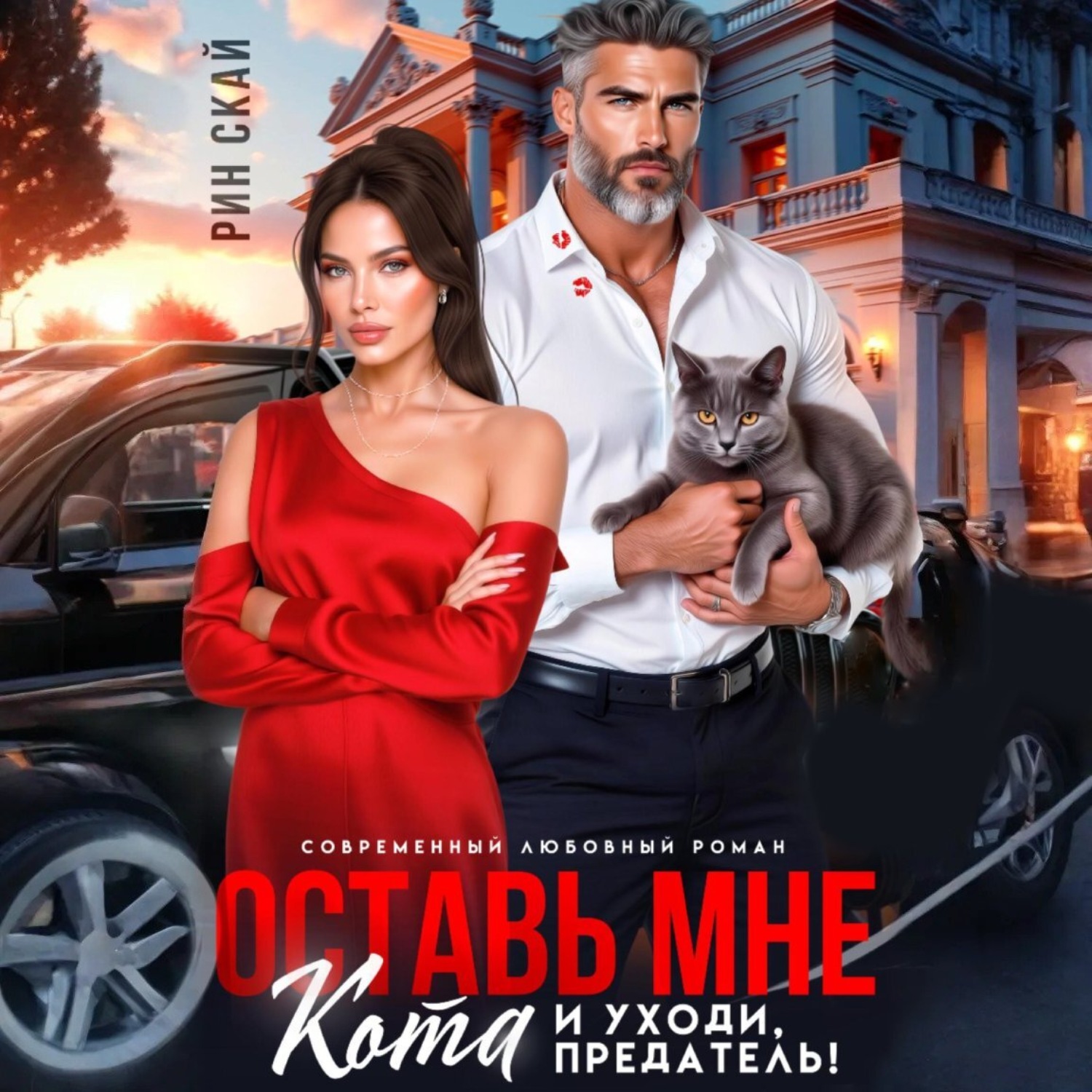 Обложка книги «Оставь мне кота и уходи, предатель!»