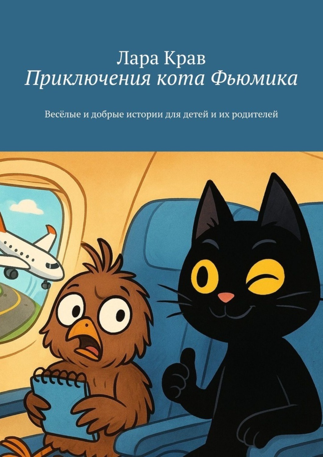 Обложка книги «Приключения кота Фьюмика. Весёлые и добрые истории для детей и их родителей»