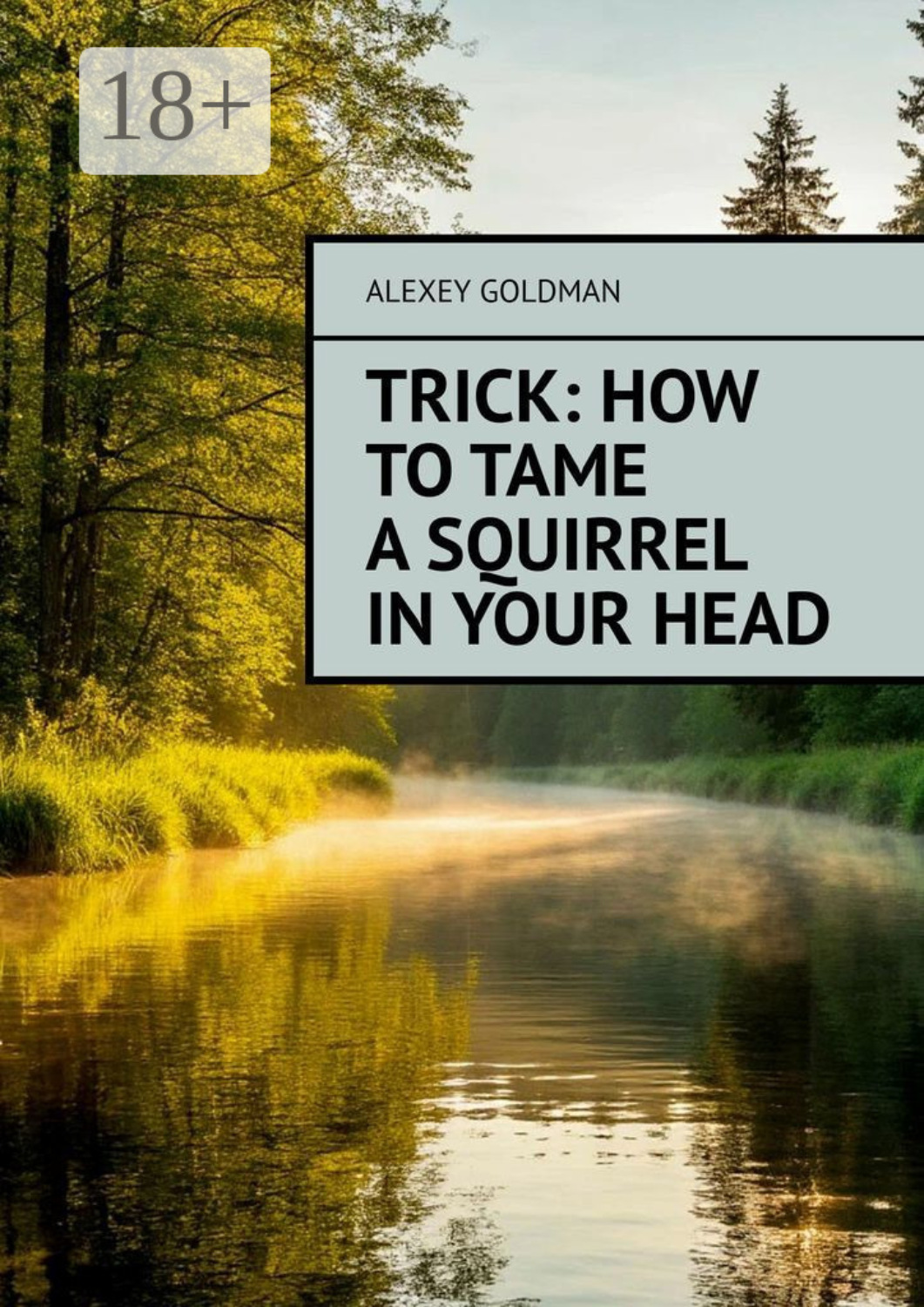 Обложка книги «Trick: how to tame a squirrel in your head»