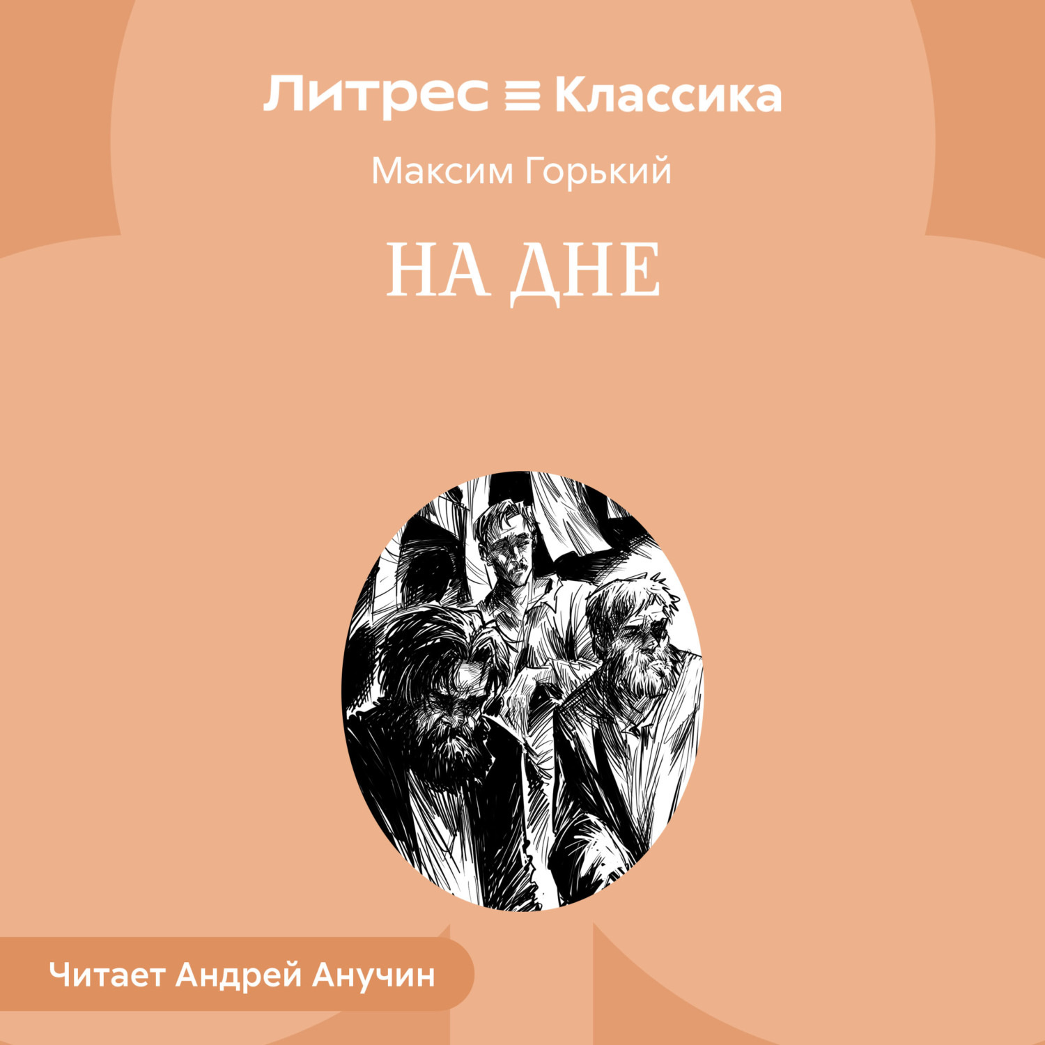 Обложка книги «На дне»