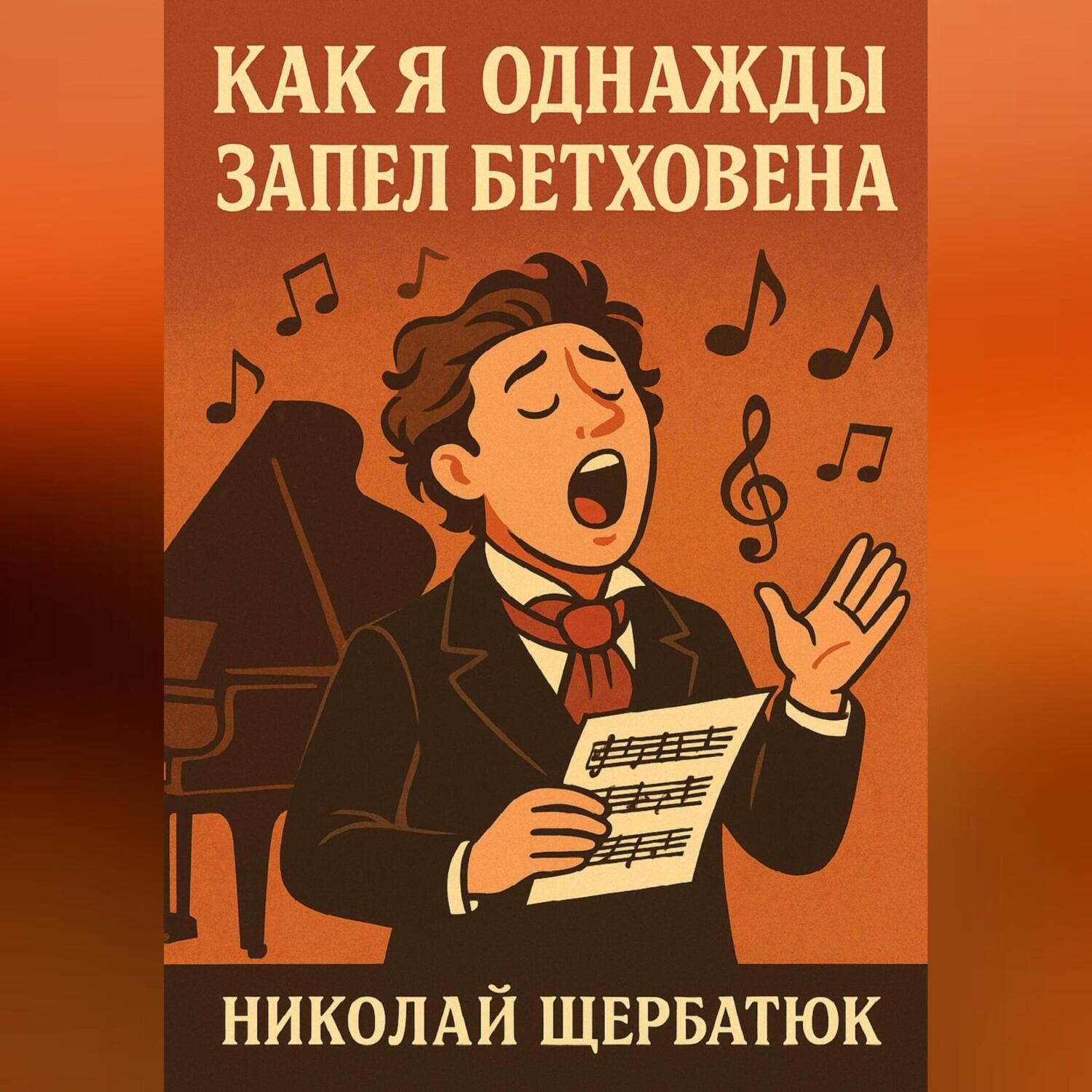 Обложка книги «Как я, однажды, запел Бетховена»
