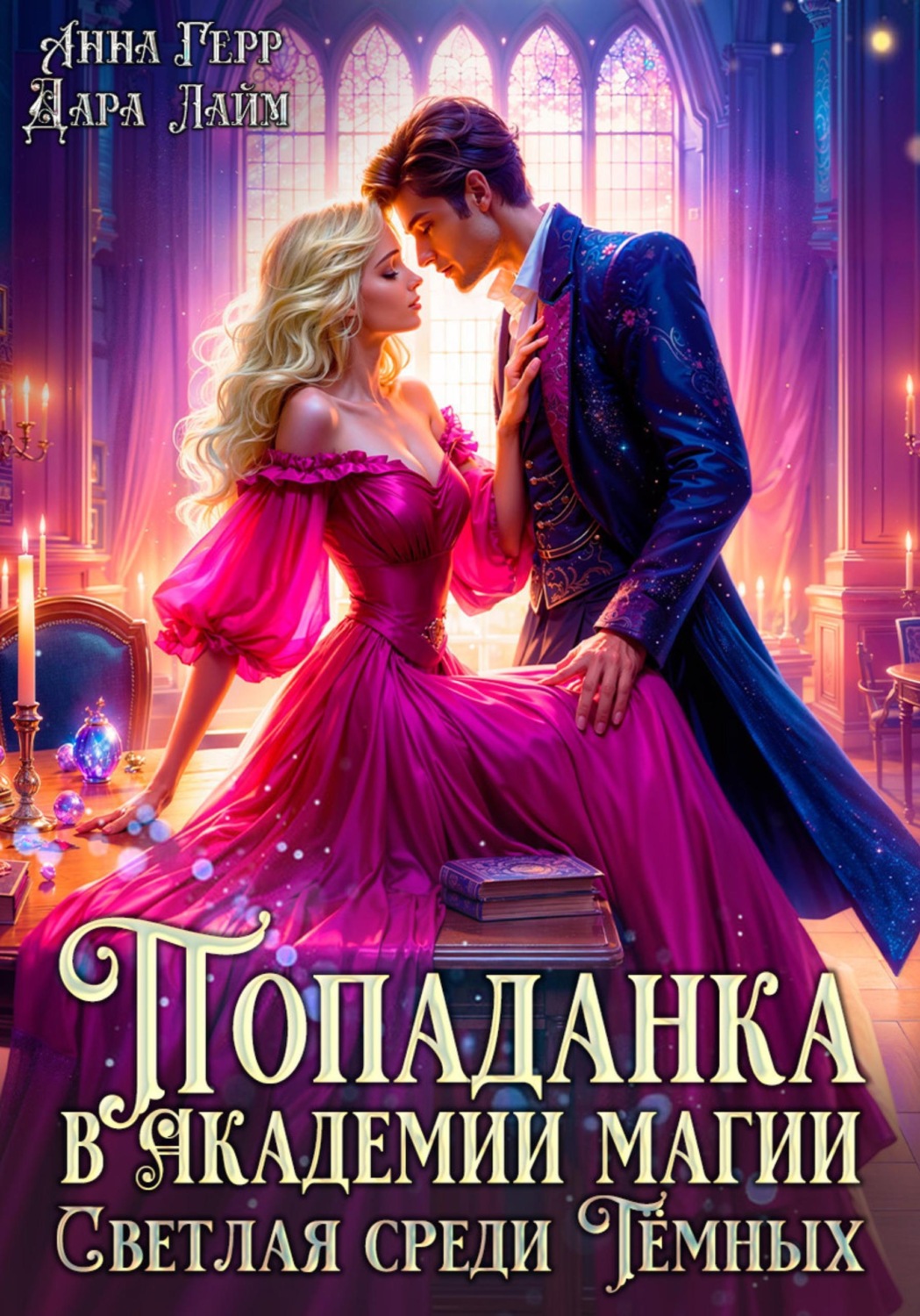 Обложка книги «Попаданка в Академии магии. Светлая среди Тёмных»